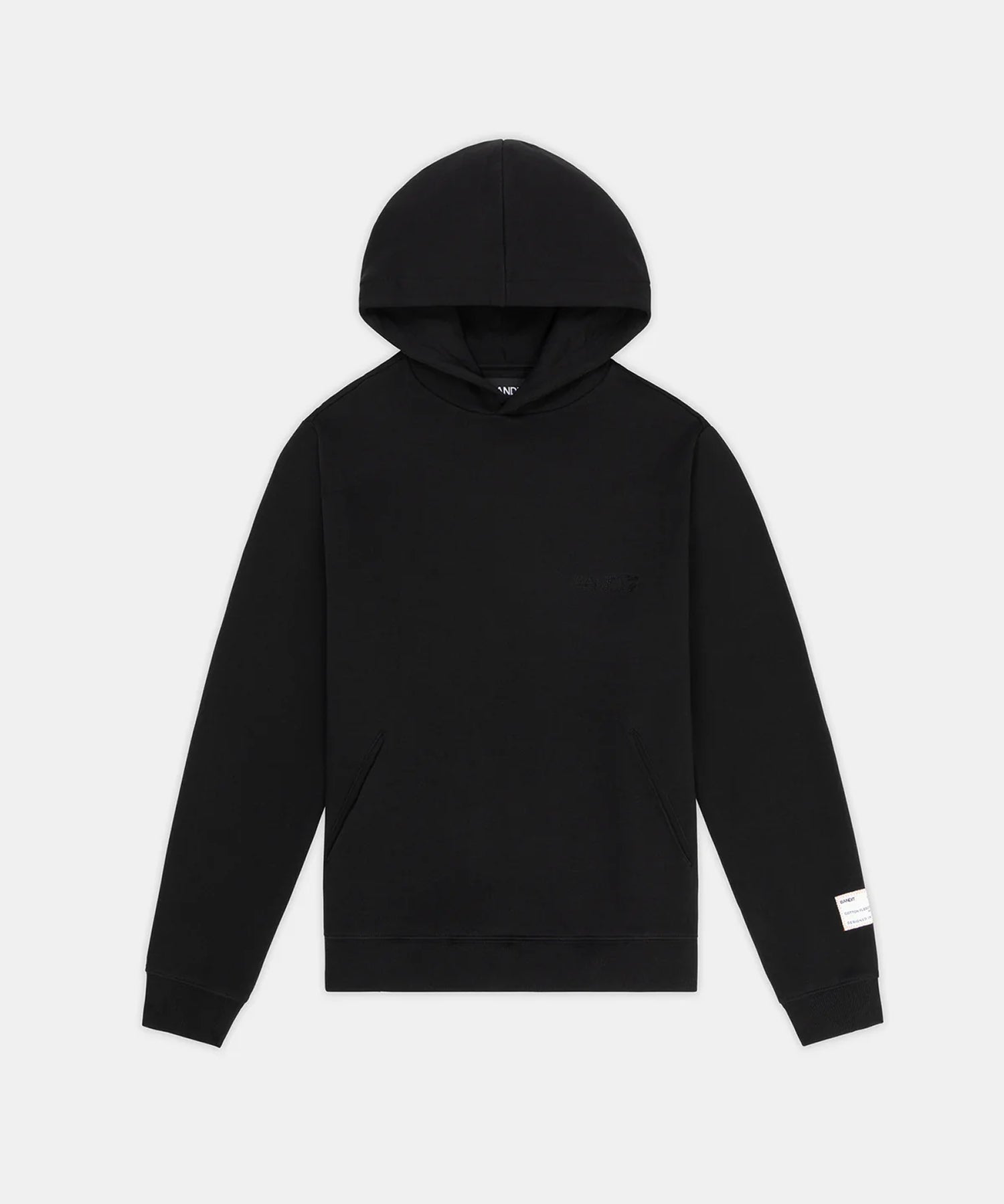 Bandit Melted Bandit Embroidered Hoodie Black