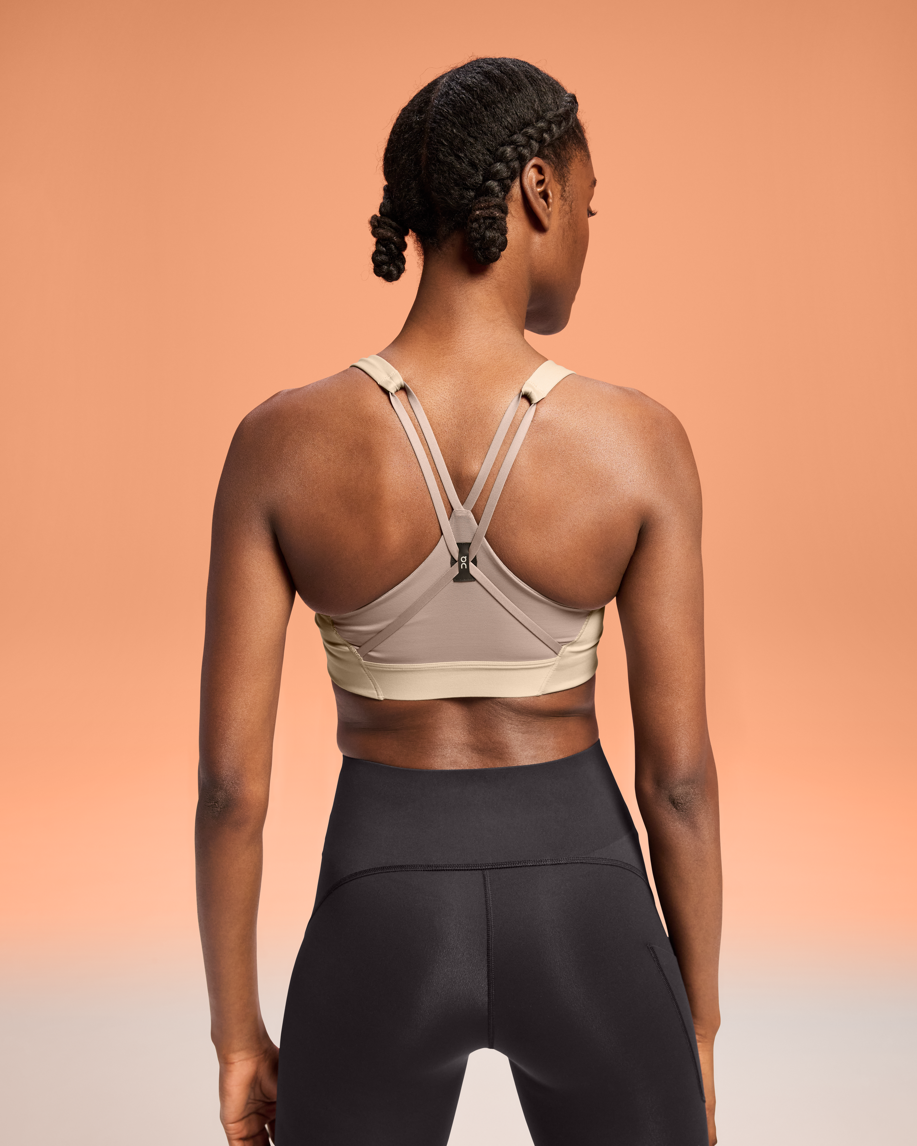 On Active Bra Sand | Cinder (Women'S)