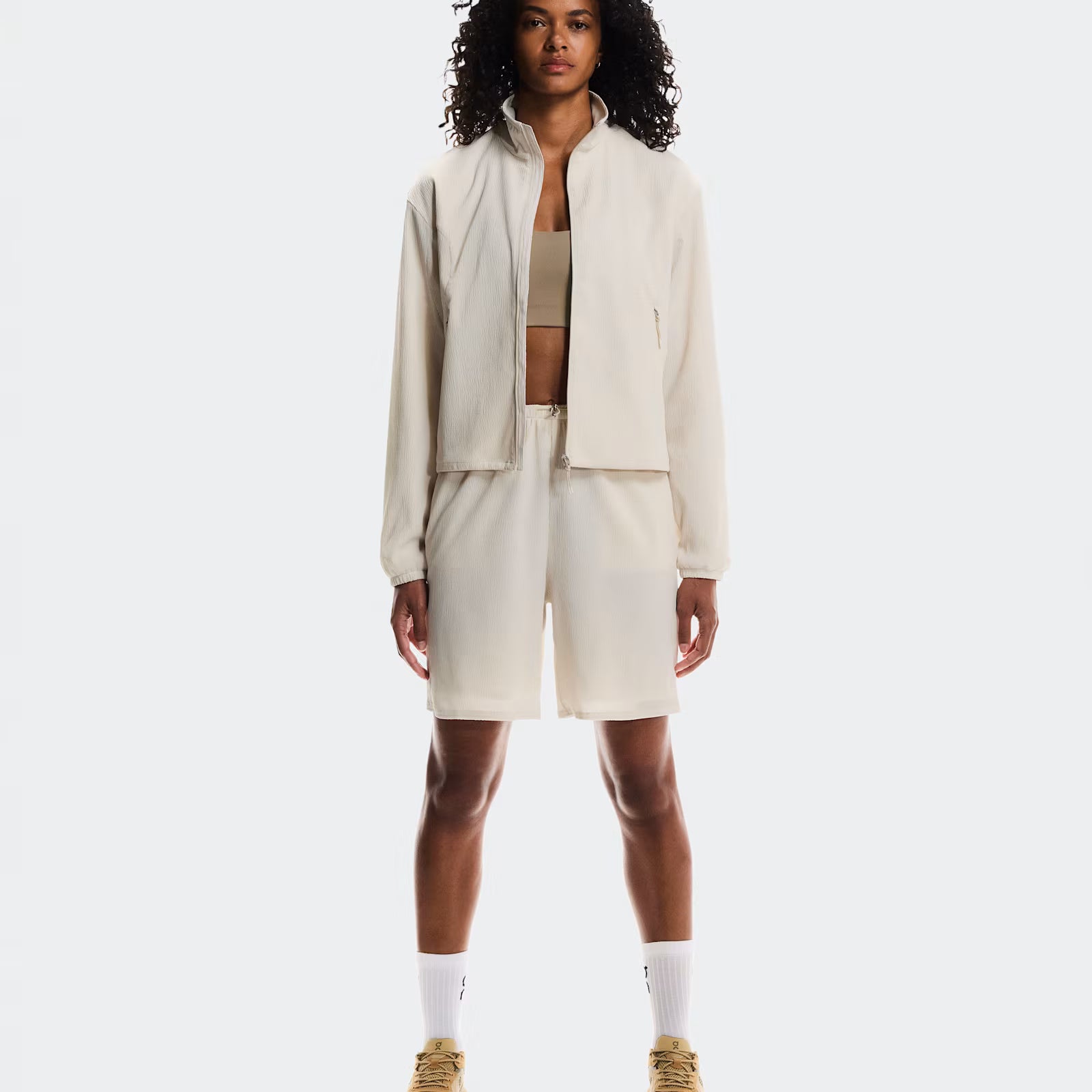 On Track Jacket Cream (Women'S)