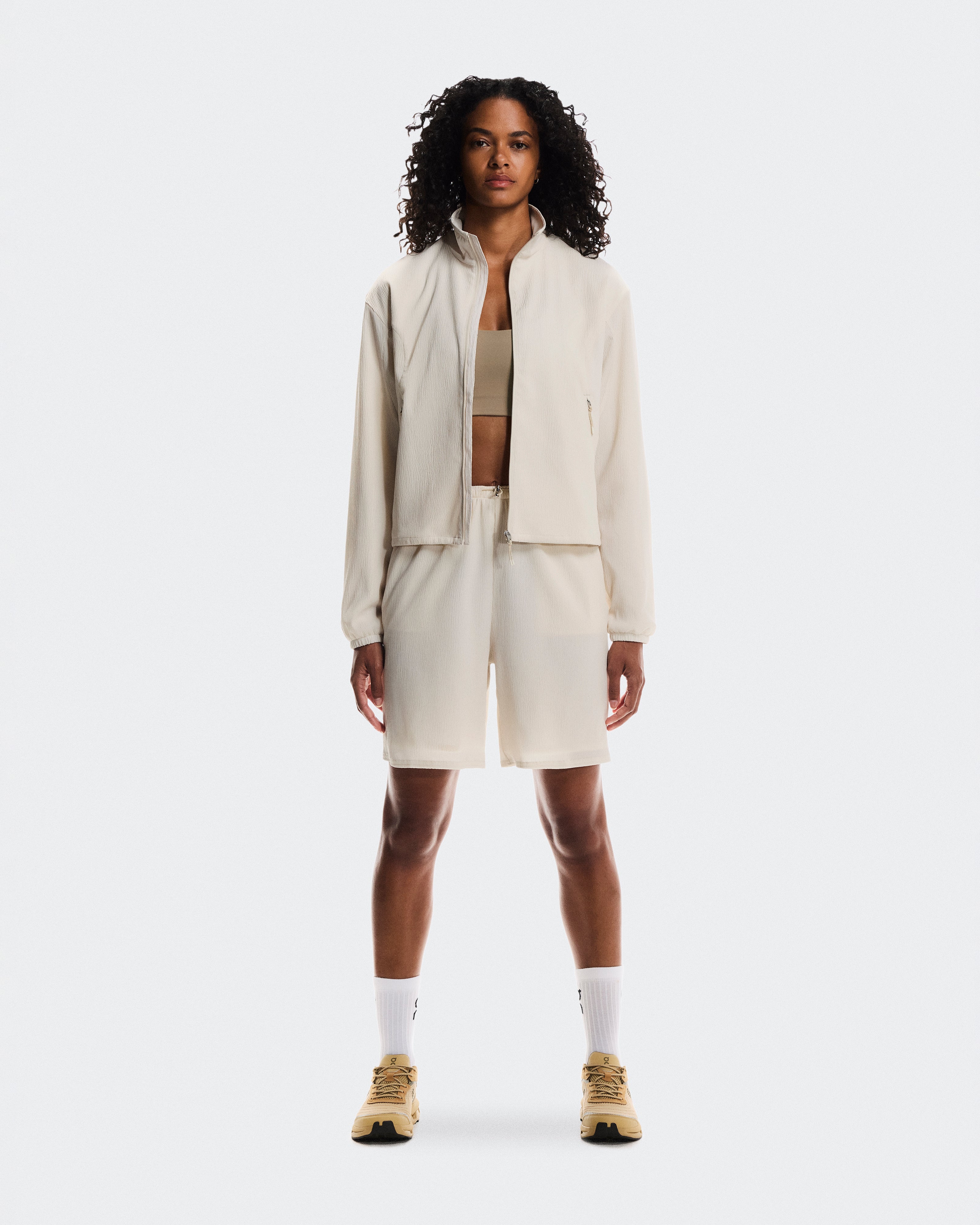 On Track Jacket Cream (Women'S)