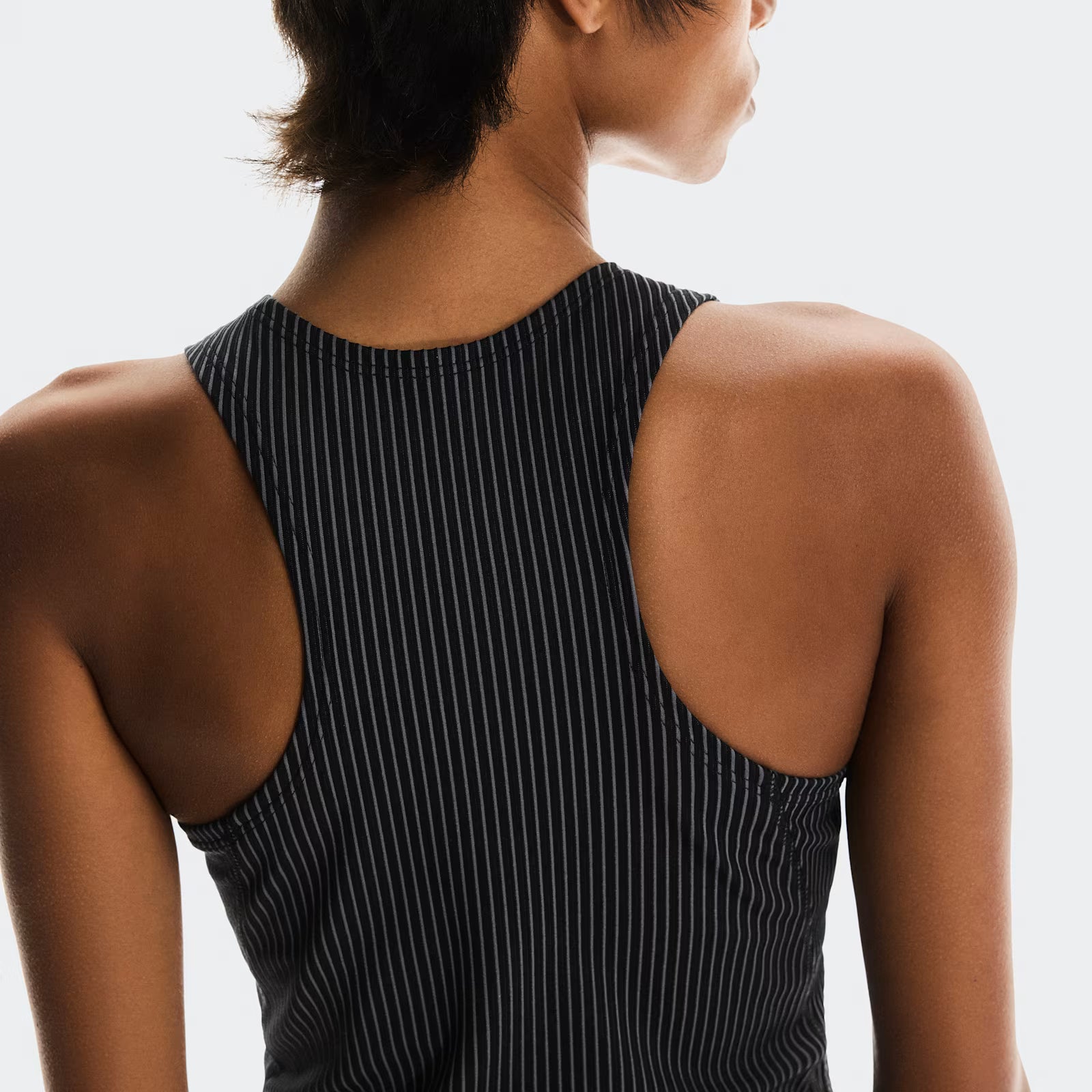 On All-Day Ribbed Dress Black | Rock (Women'S)