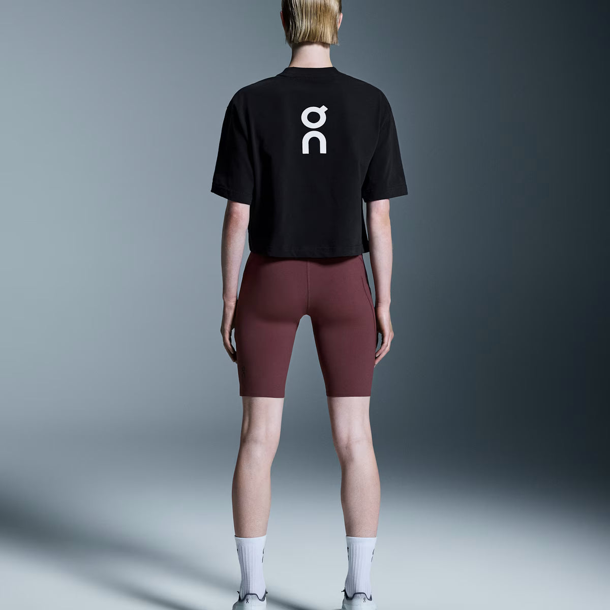 On Club Boxy-T Black (Women'S)
