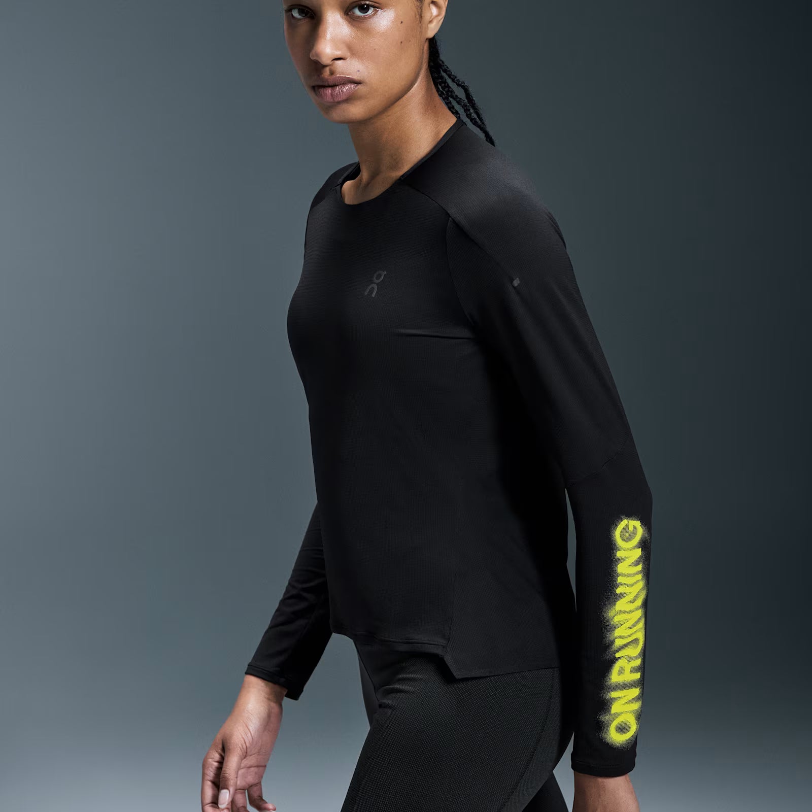 On Performance Long-T Lumos Black (Women'S)