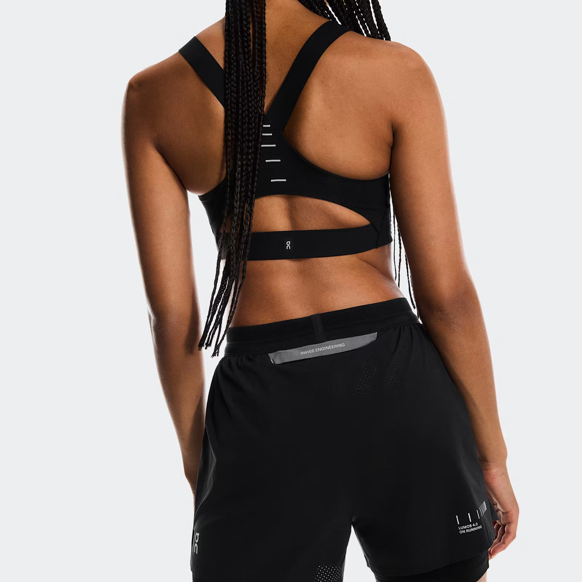 On Performance Shorts Lumos Eclipse | Black (Women'S)