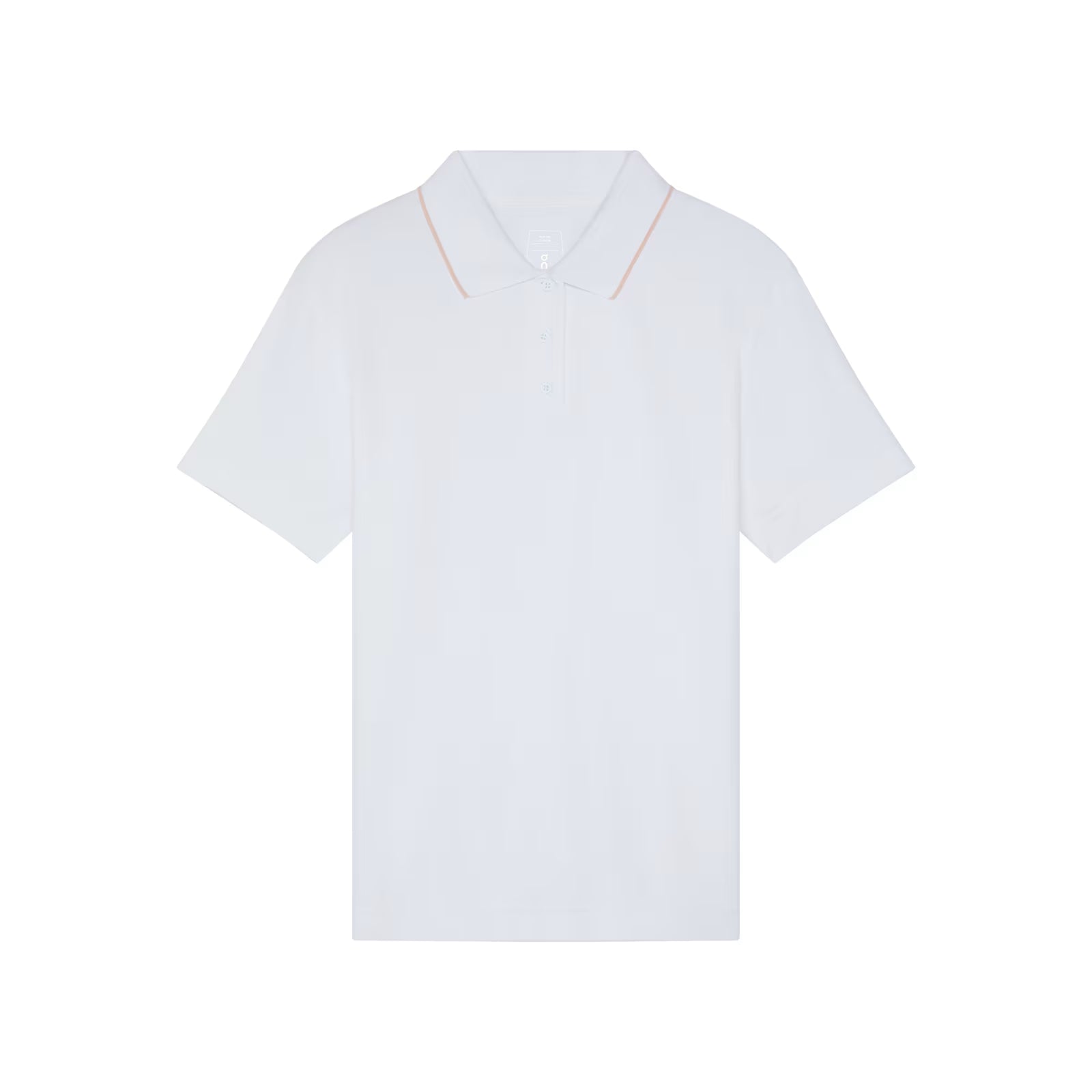 On Courtside Polo White | Sand (Women'S)