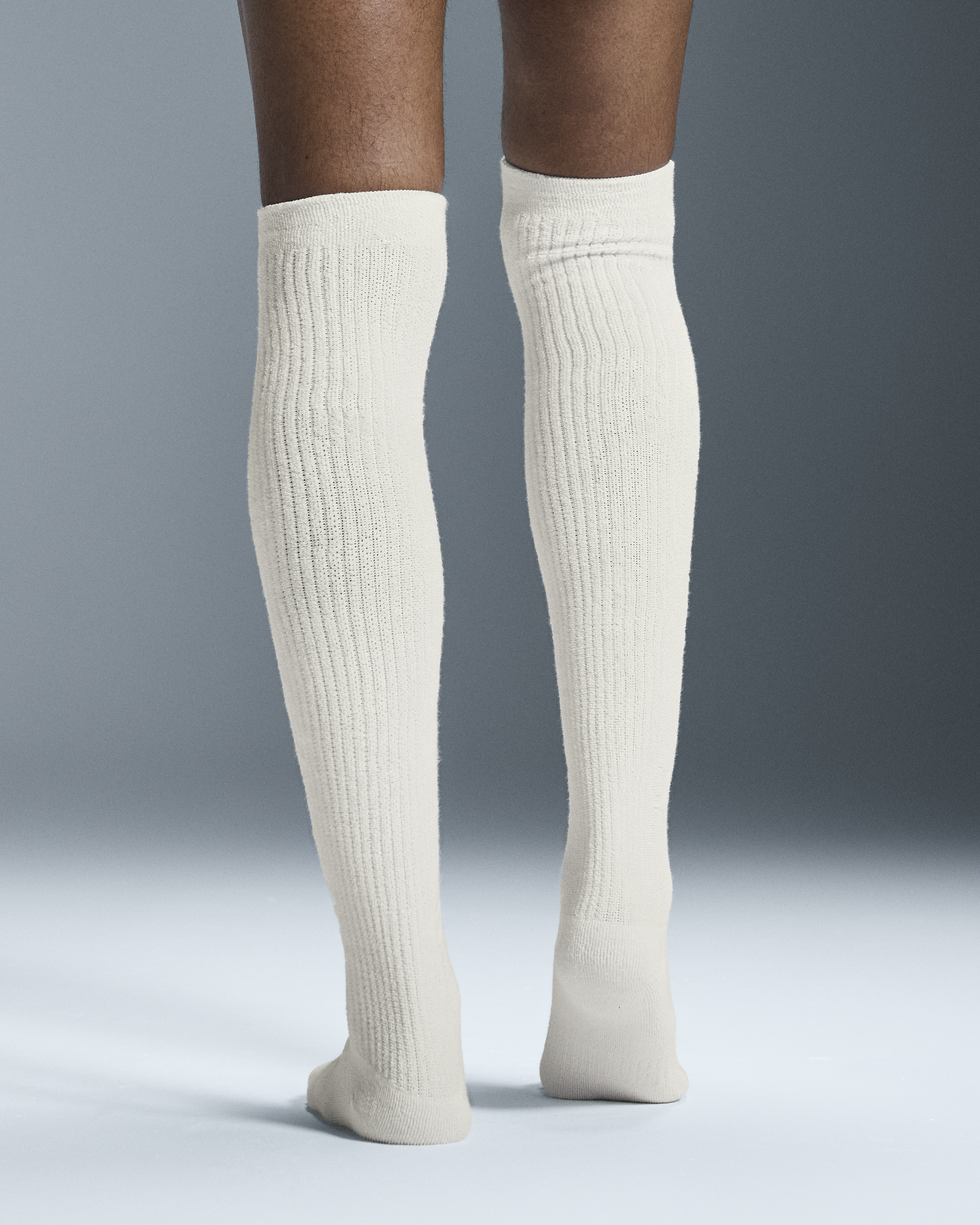 On Terry Sock Knee High Ivory