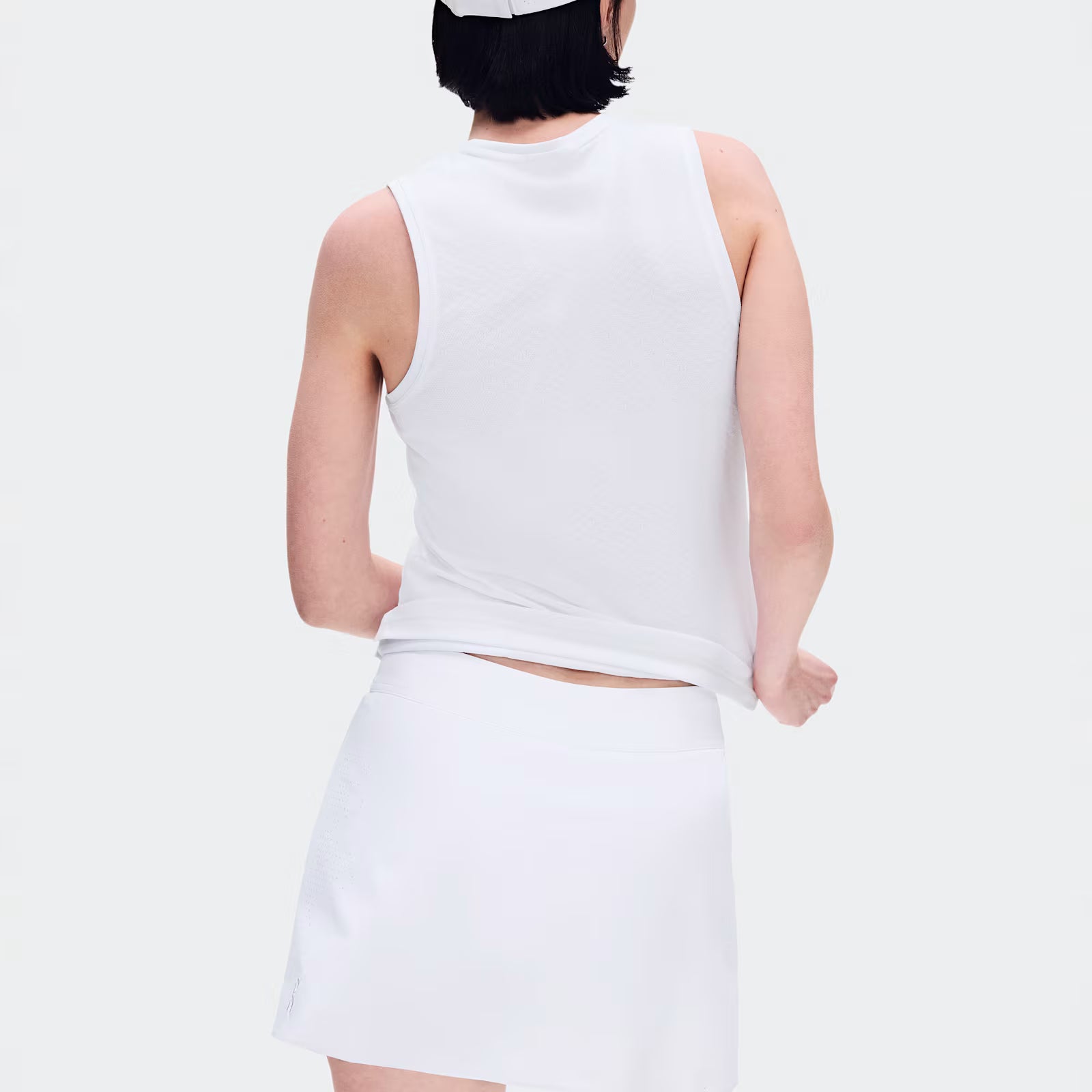 On Court Skirt Split Ldn White (Women'S)