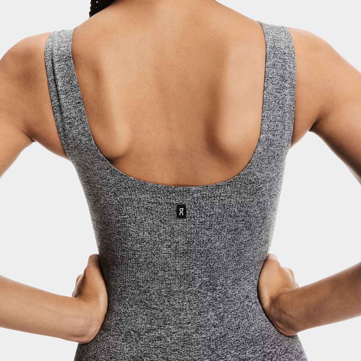 On Studio Knit Bodysuit Graphite Heather (Women'S)