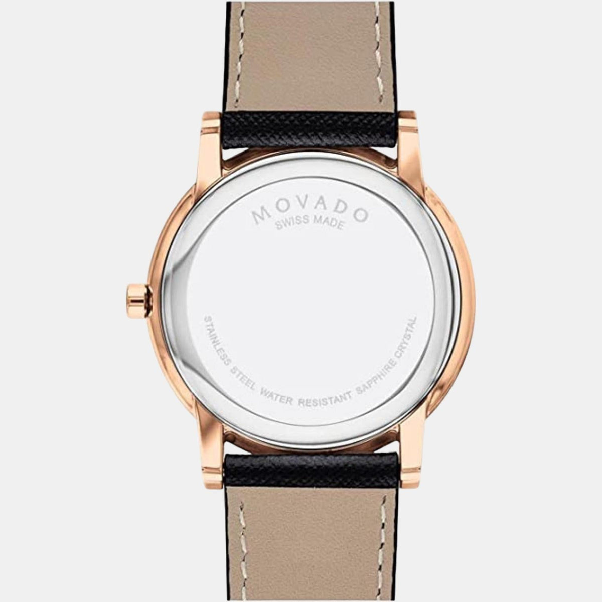 Movado Museum Classic Men Quartz Blue Dial Analog Stainless Steel Watch 607266