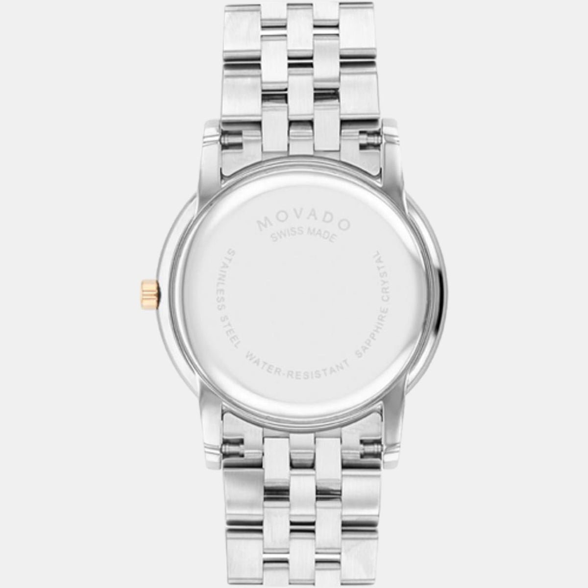 Movado Museum Classic Women Quartz Mother of Pearl Dial Analog Stainless Steel Watch 607629