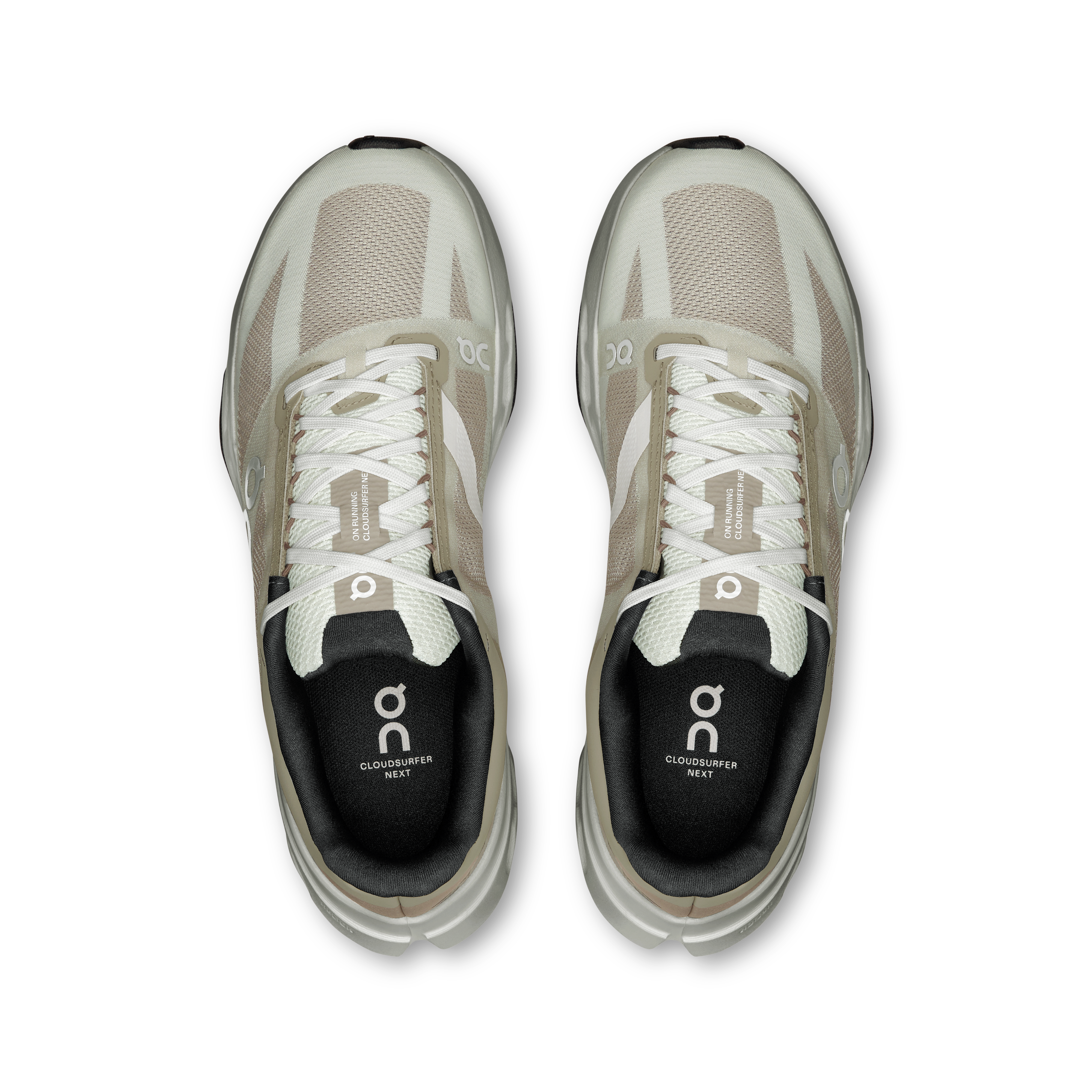 on running cloudsurfer next fog ivory (women's)