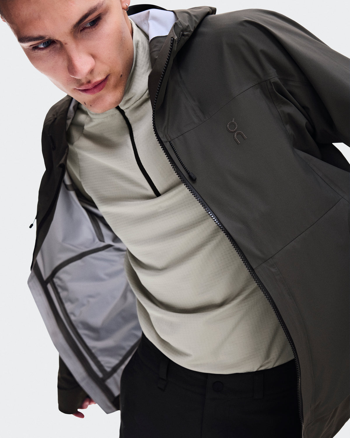 On Ascent Jacket Espresso