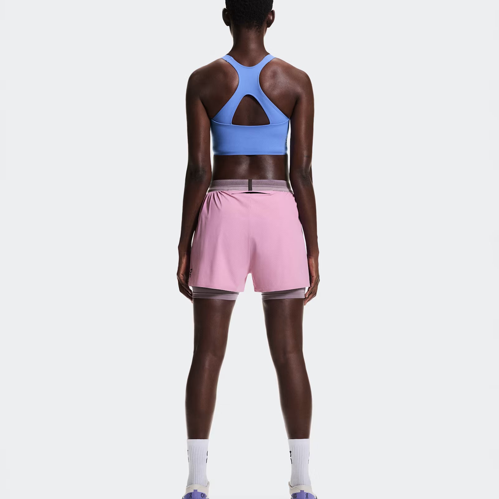 On 3" Performance 2/1 Shorts Sakura | Dewberry (Women'S)