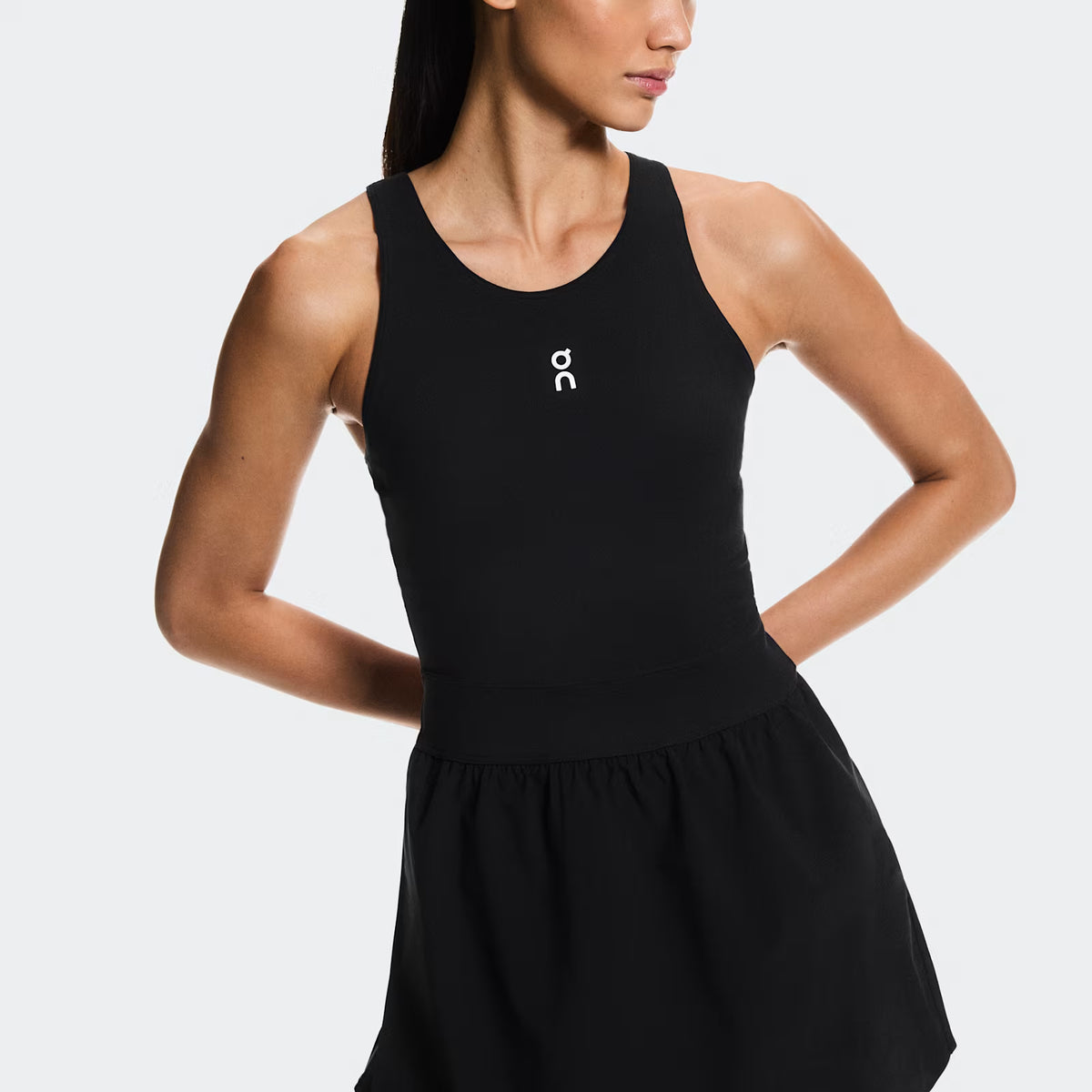 On Court Dress Split Black (Women'S)