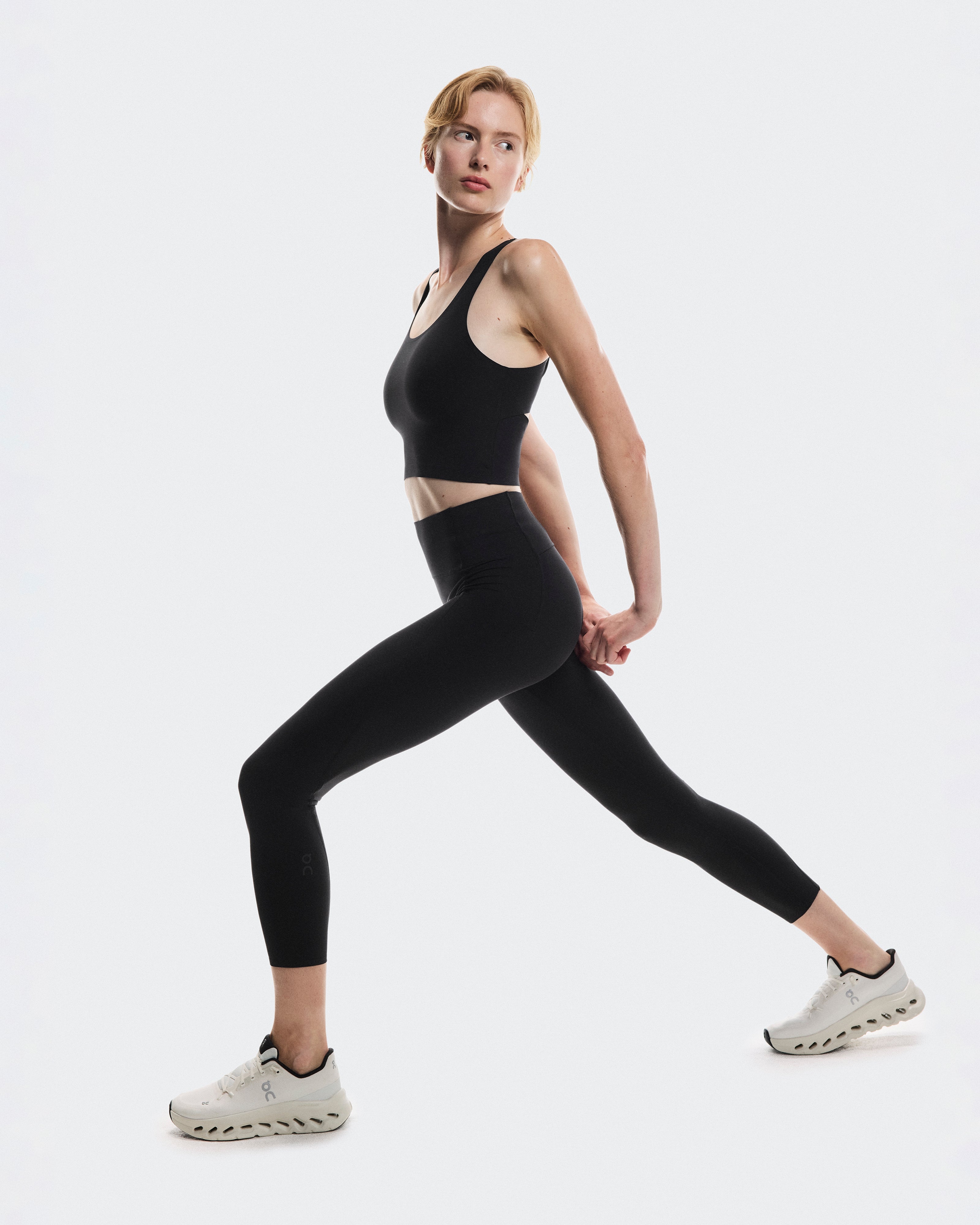 On Studio Tights 7/8 Black (Women'S)