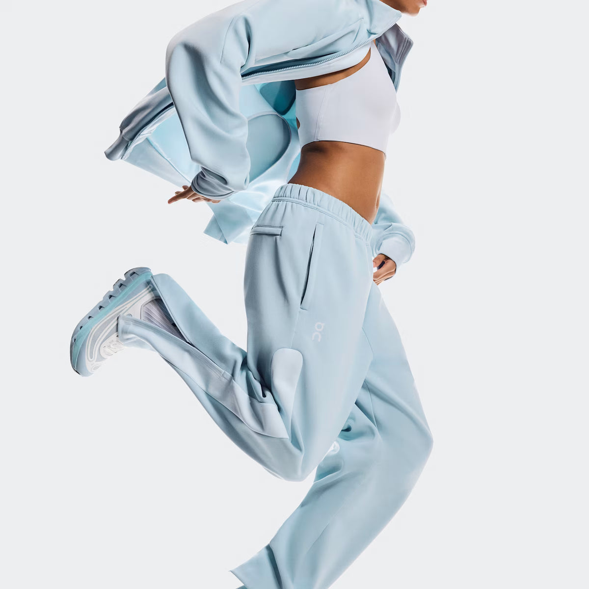 On Track Pants Ikon Cascade | Chambray