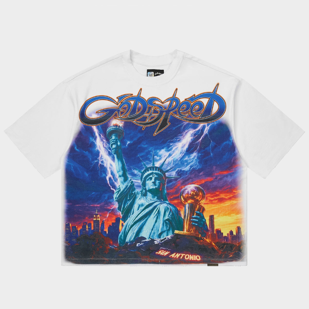 Godspeed Liberty Reigns T-Shirt (White)