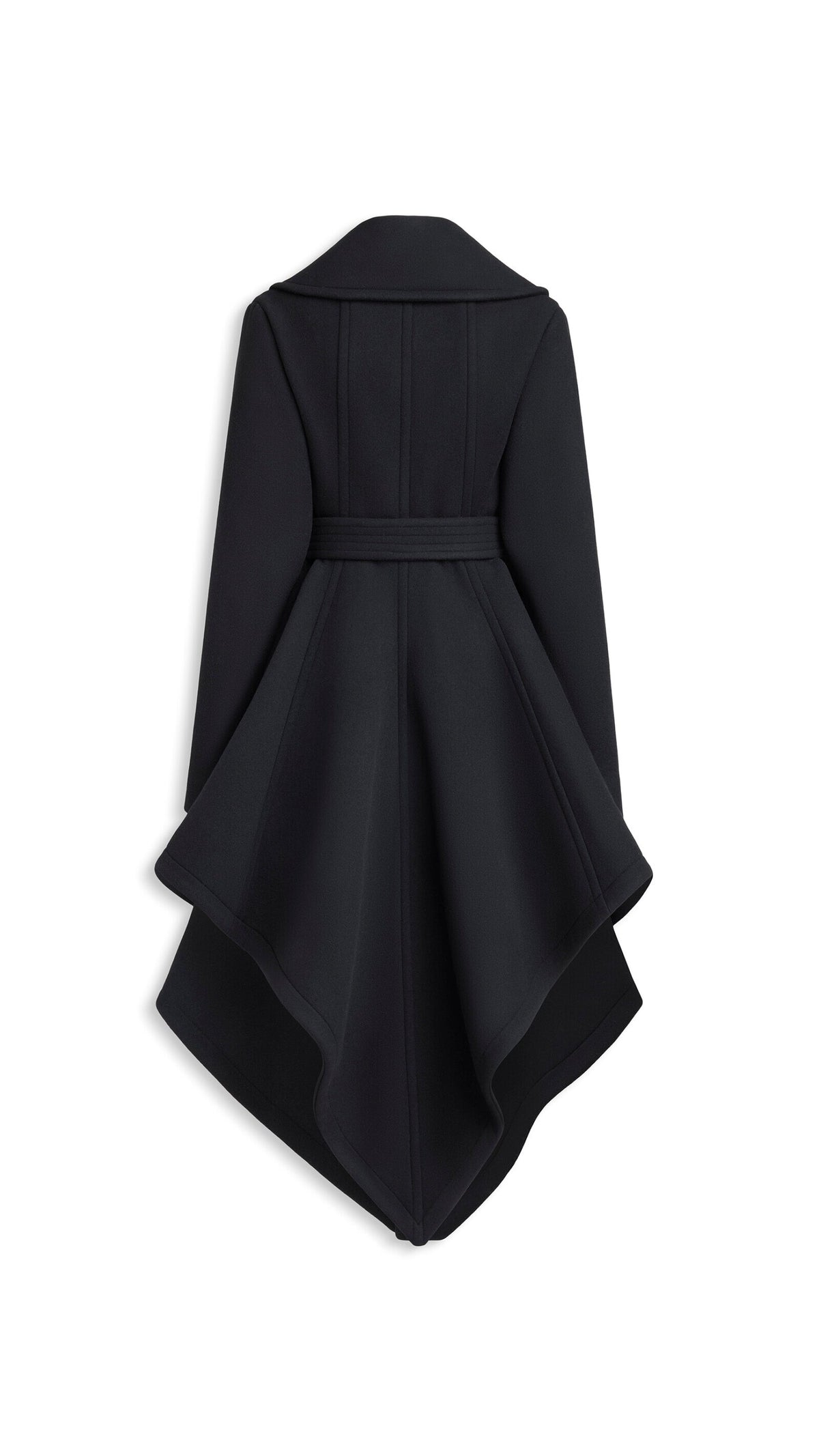 Alaïa Double Face Wool Wrap Coat