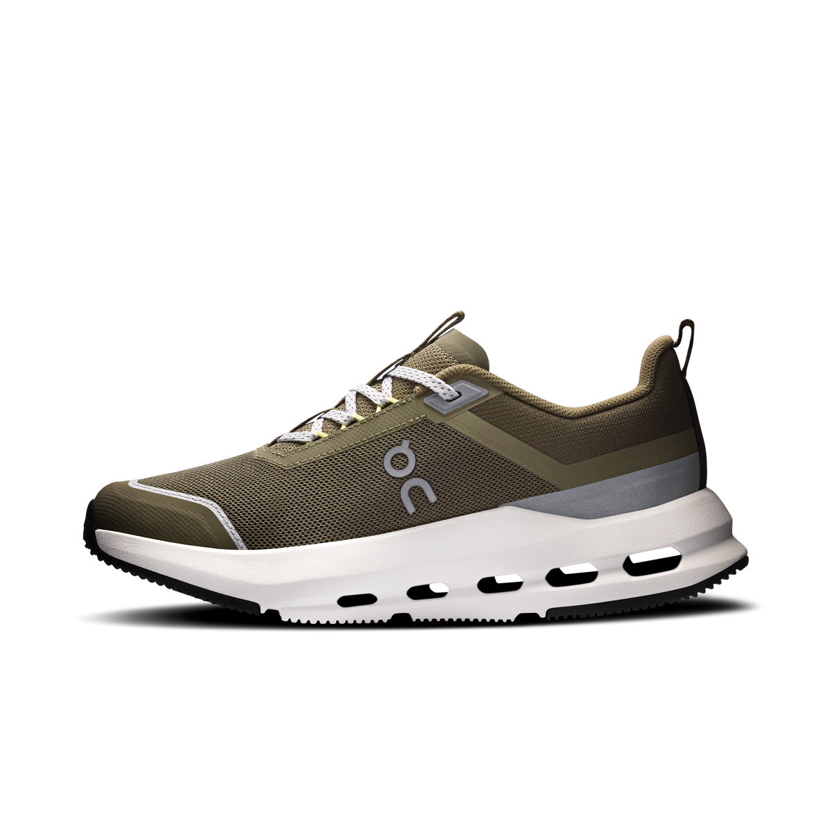 On Cloudnova Olive Limelight Kids