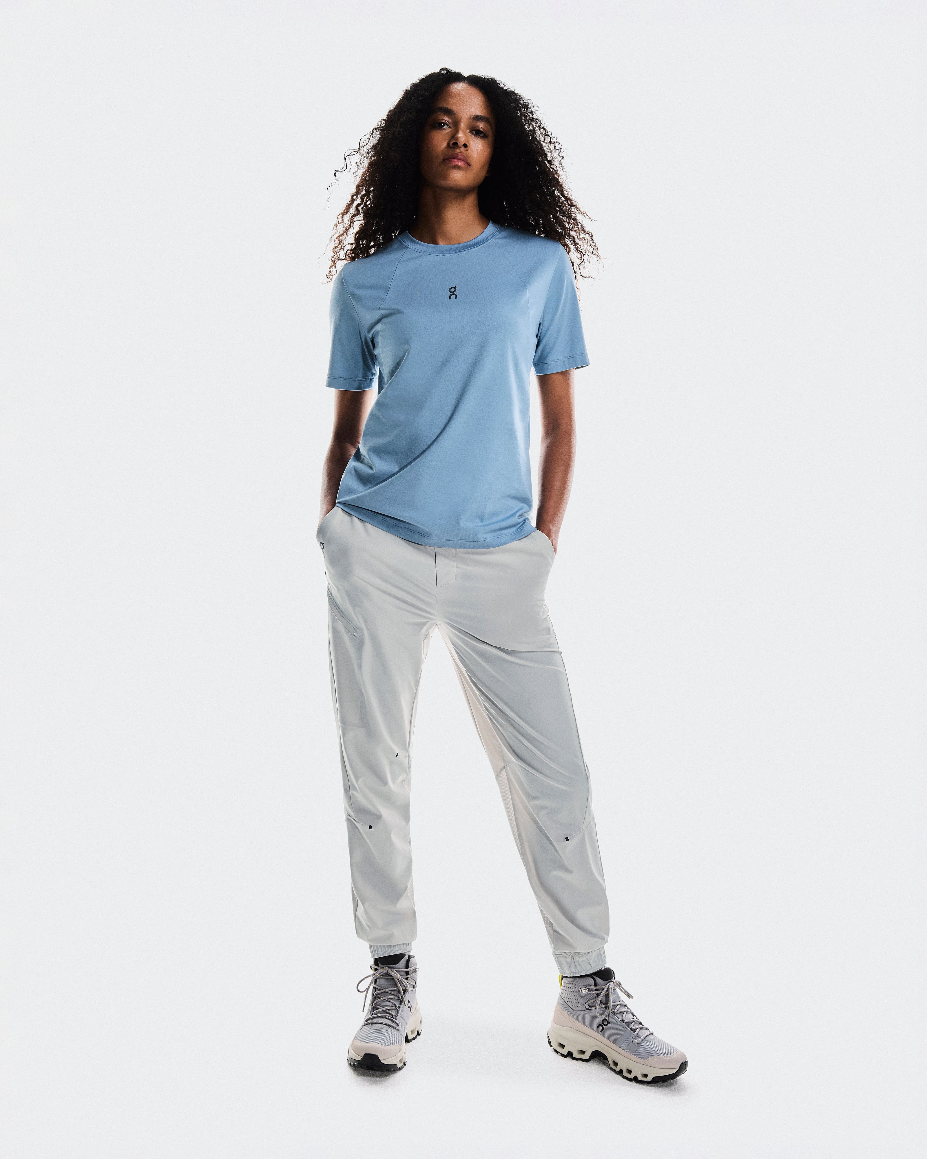 On Trek Pants Silver (Women'S)