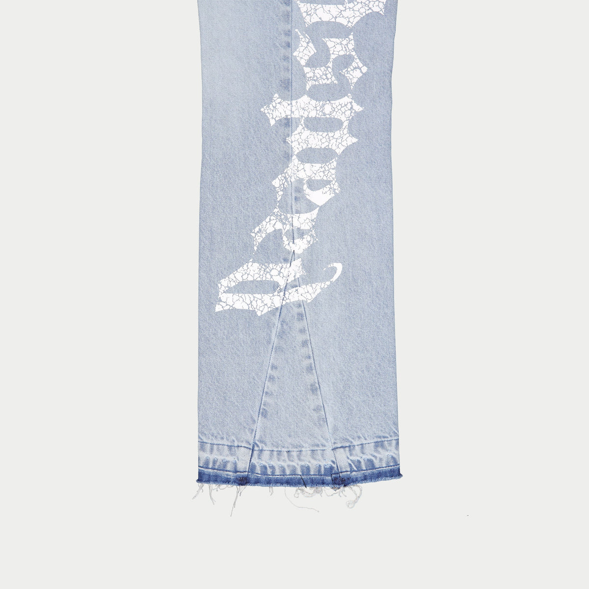 Godspeed Og Logo Flared Denim Printed (Blue)