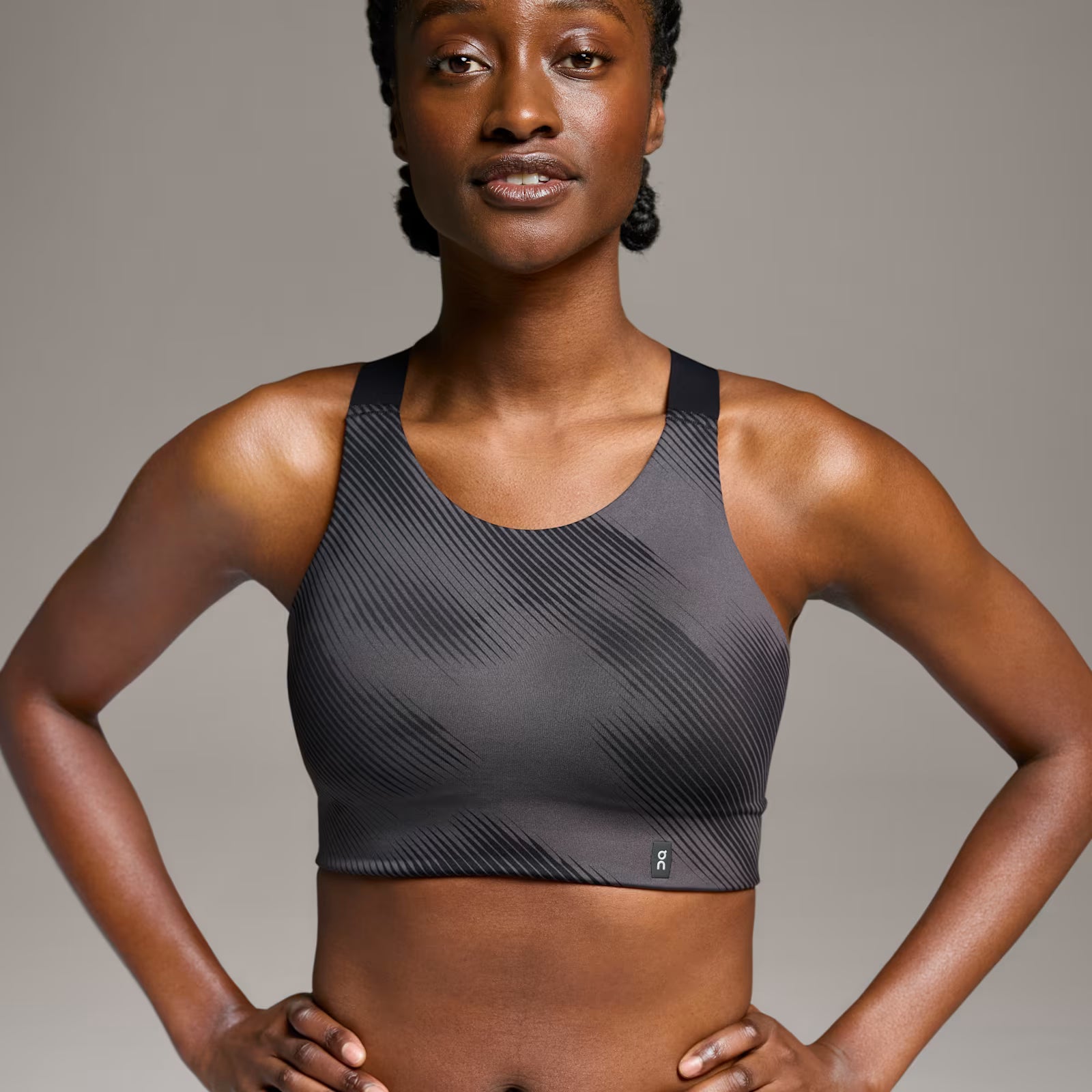 On Performance Graphic Bra Black (Women'S)