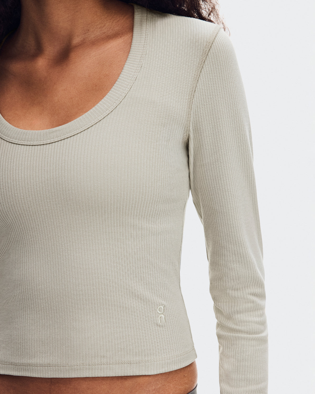 On All-Day Ribbed Long-T Brume (Women'S)
