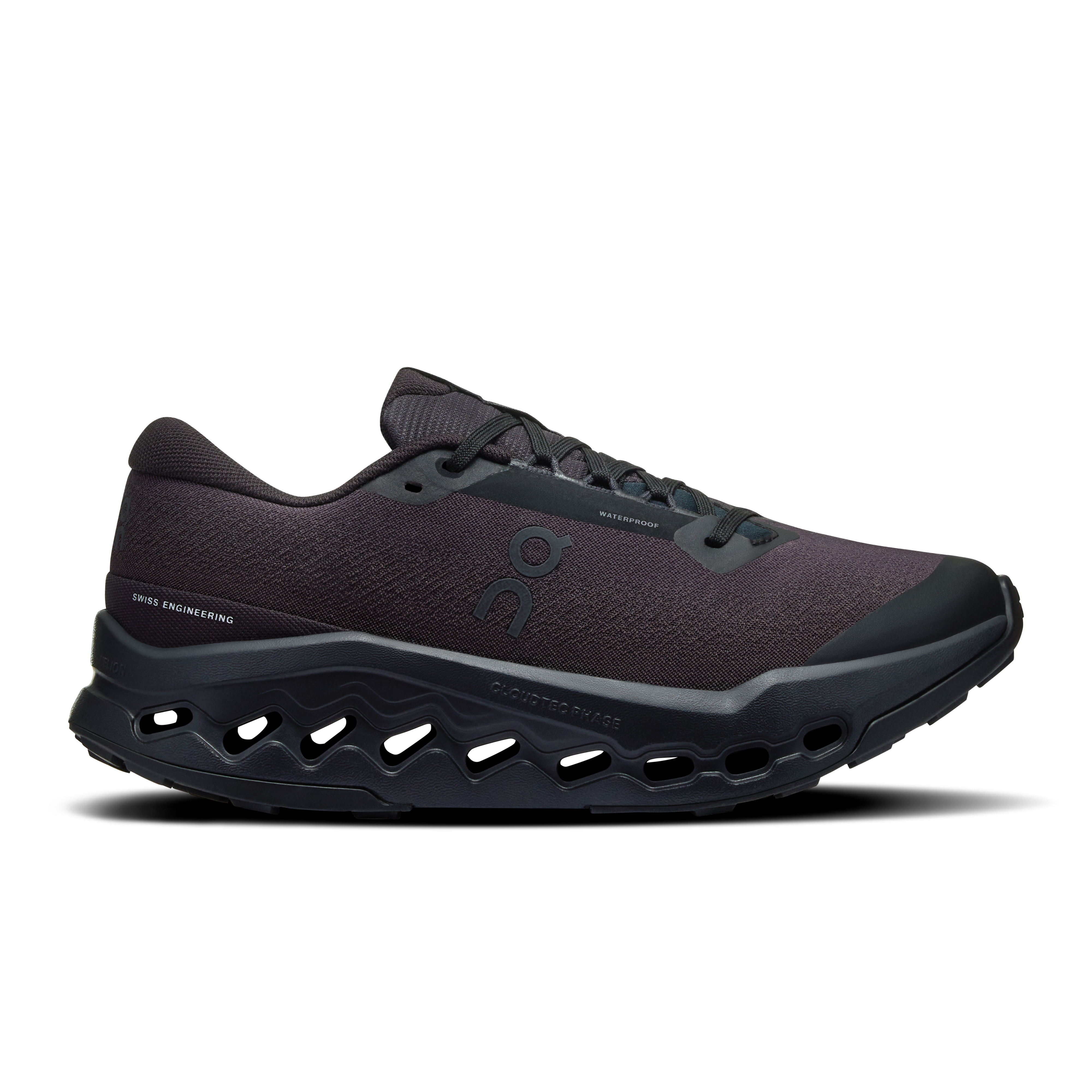 On Running Cloudsurfer Trail 2 Waterproof Black (Women'S)