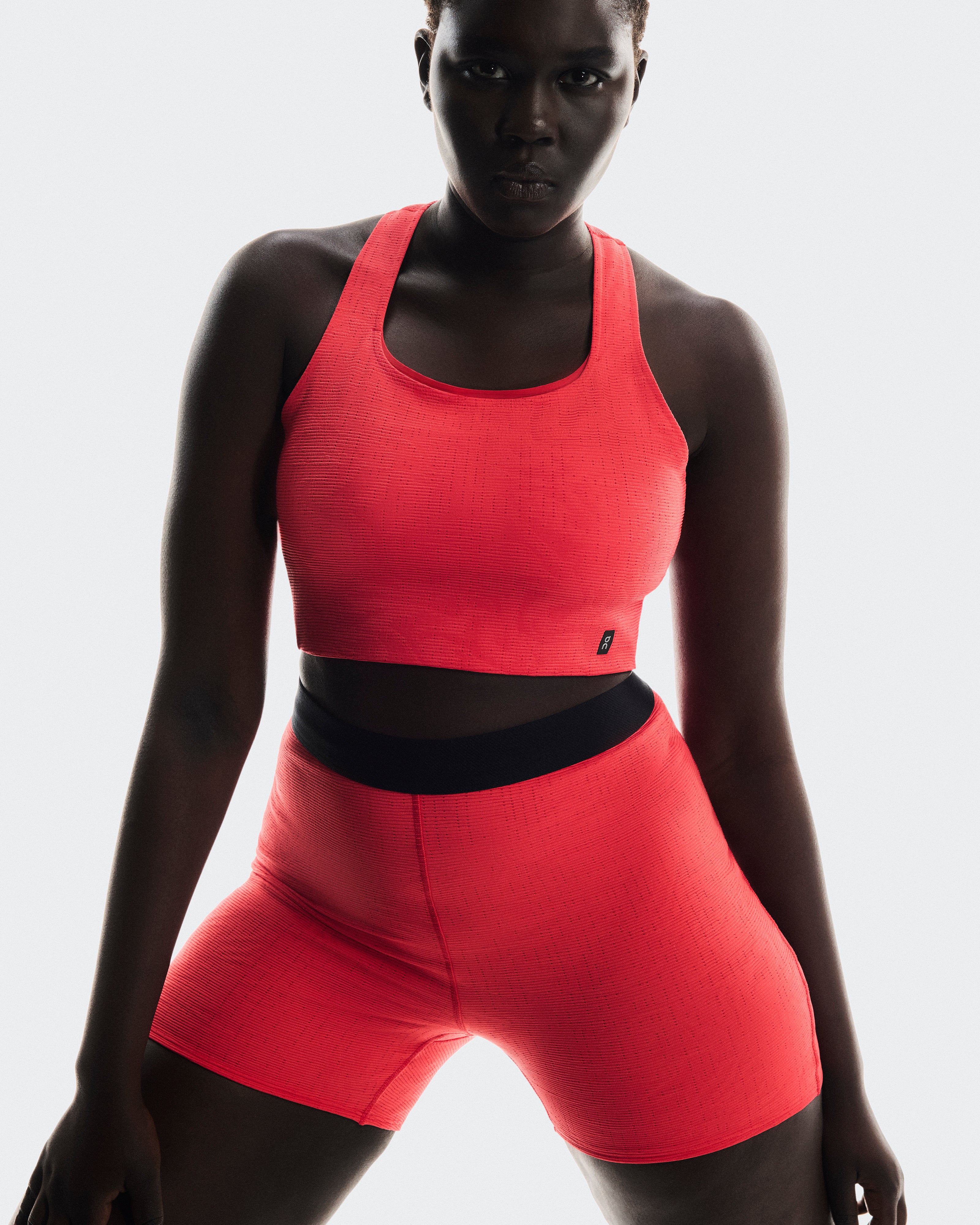 On Pace Tights Short Red (Women'S)