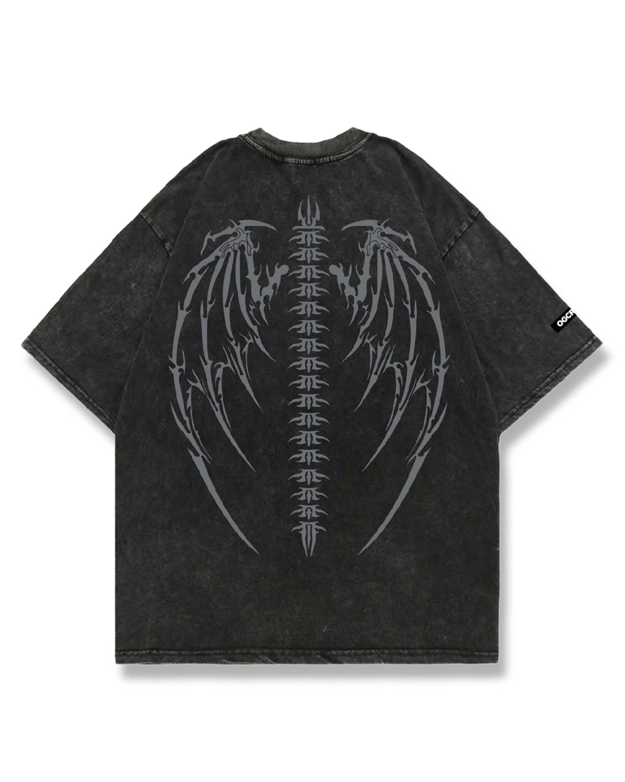 ACID WASH WINGS T-SHIRT