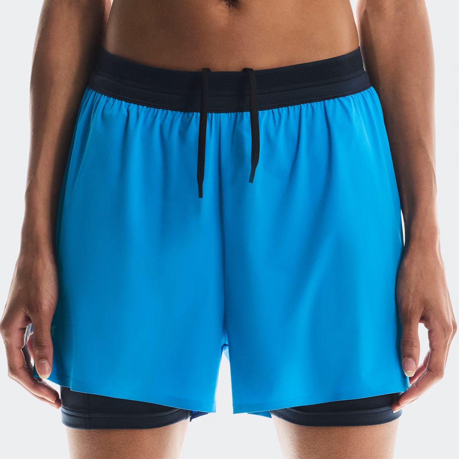 On 3" Performance 2/1 Shorts Malibu | Navy (Women'S)