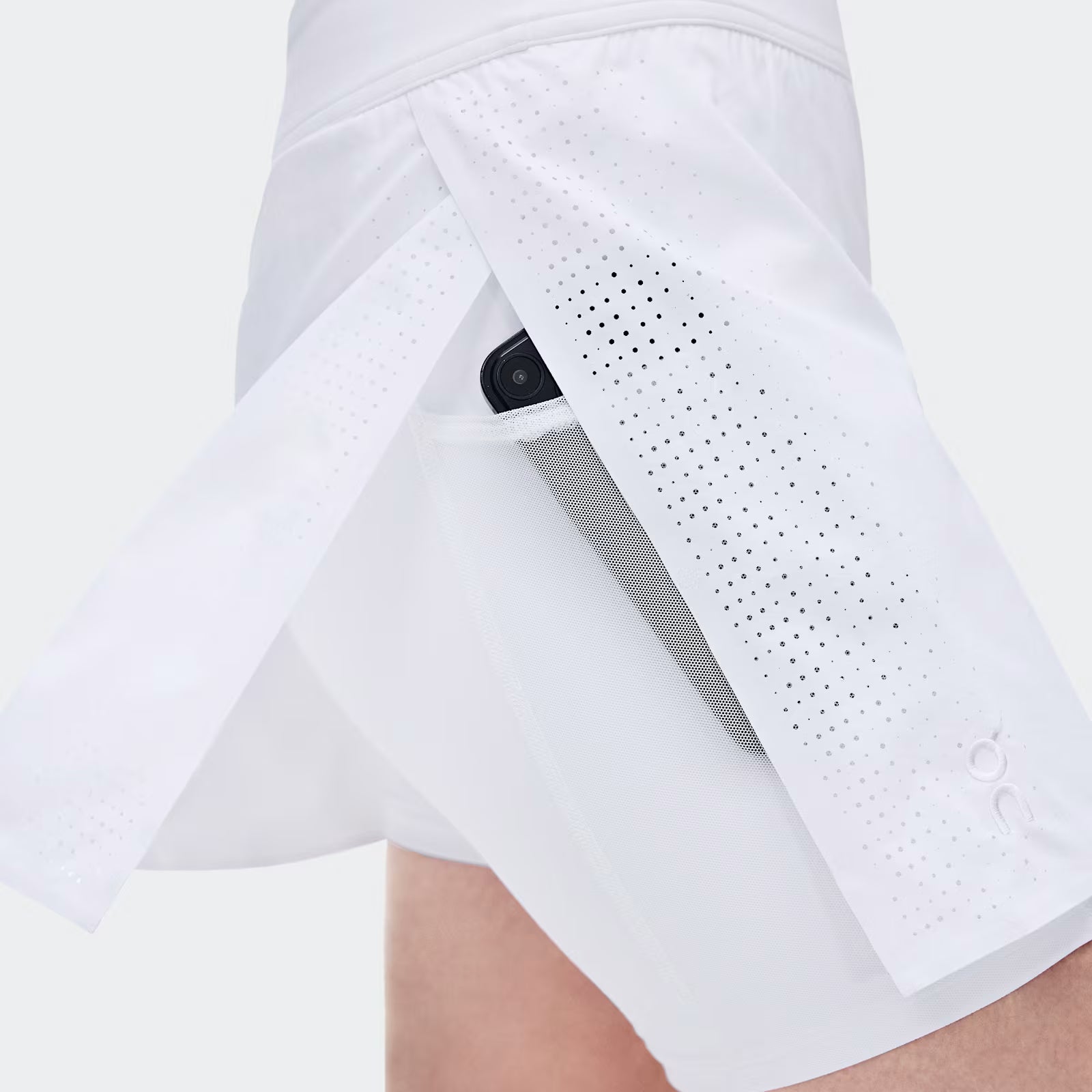 On Court Skirt Split Ldn White (Women'S)