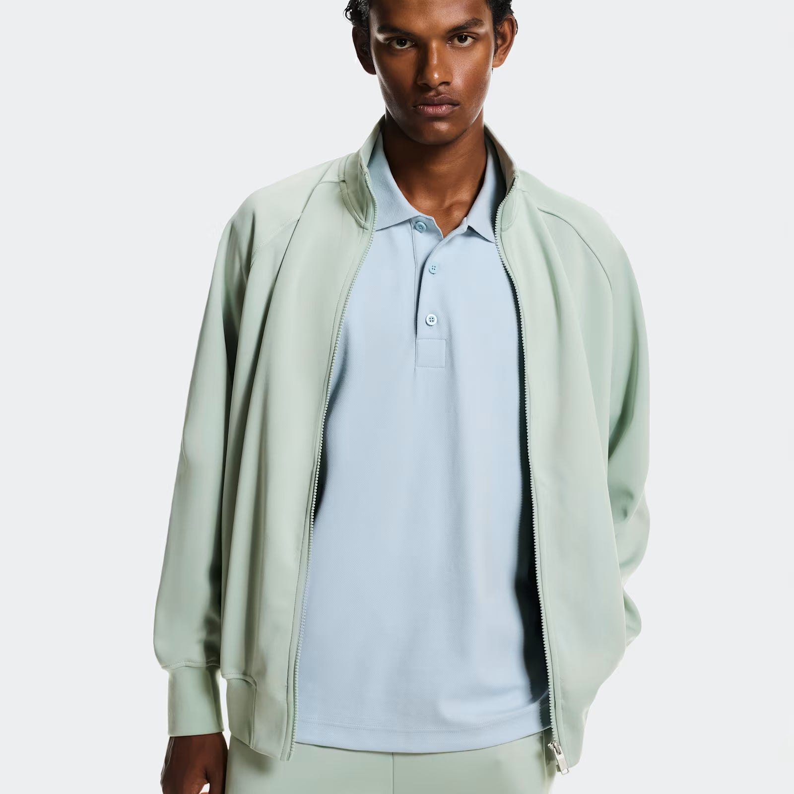 On Courtside Full-Zip Mineral