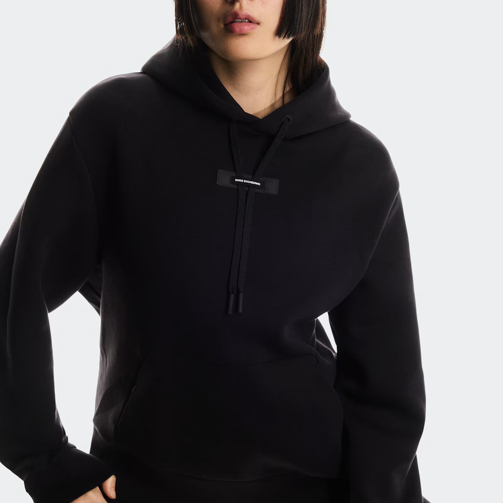 On Focus Tech Hoodie Black (Women'S)