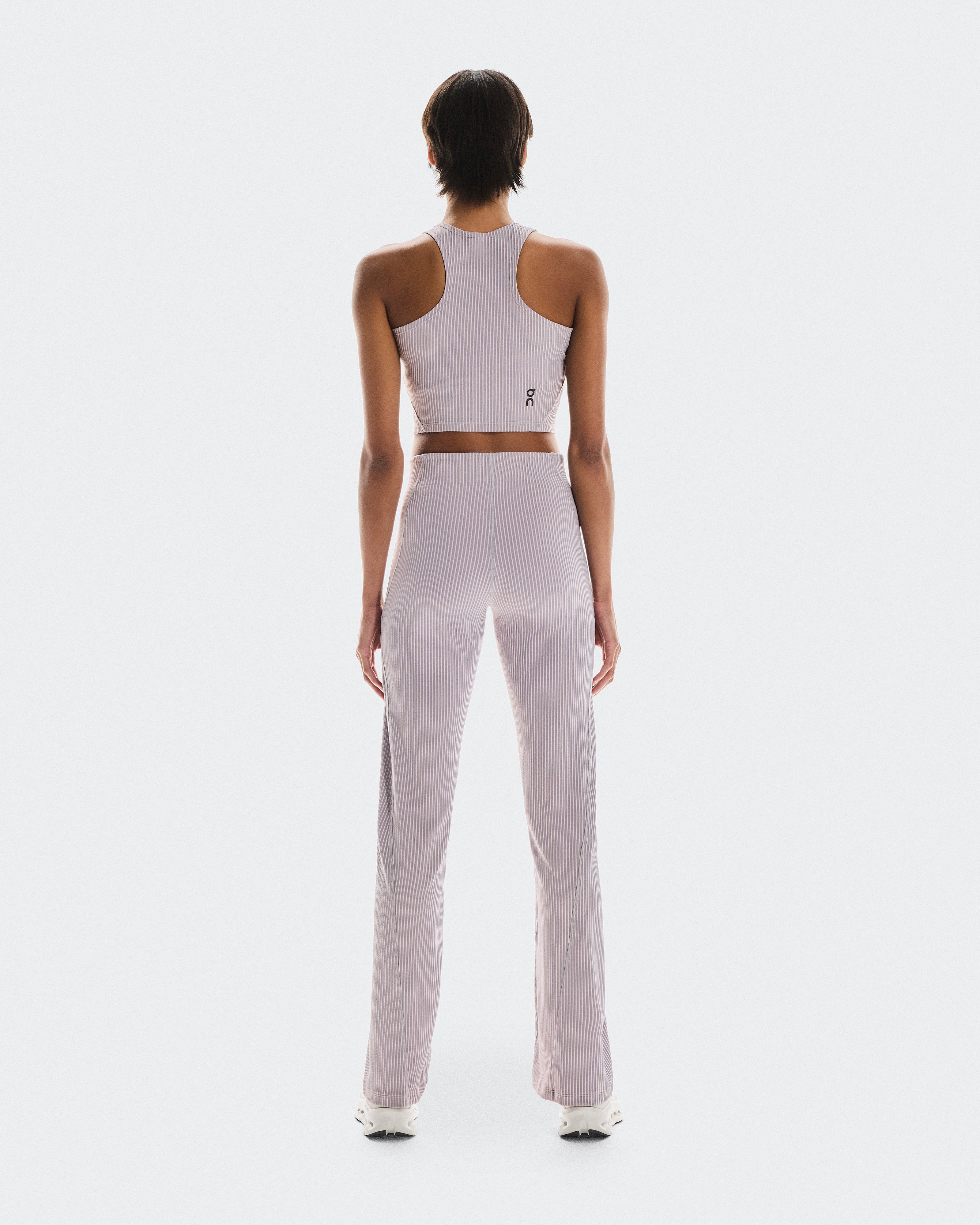 On All-Day Ribbed Crop Orchid | Lilac (Women'S)
