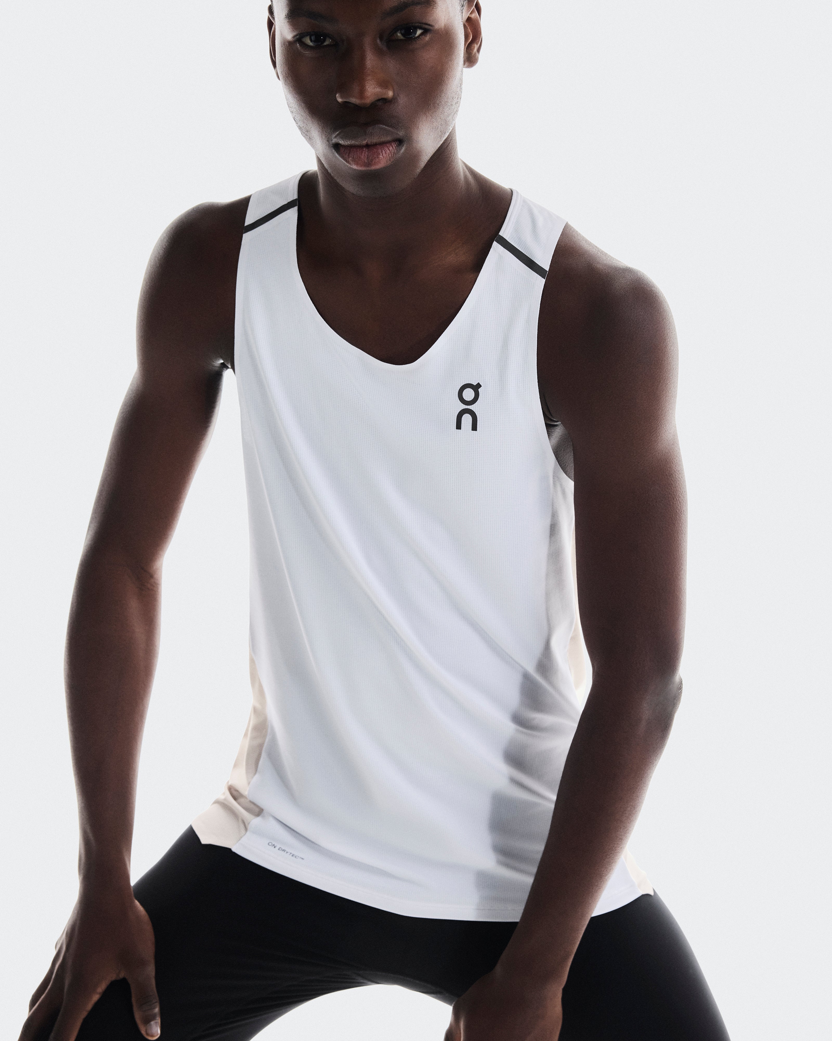 On Performance Tank White | Silver
