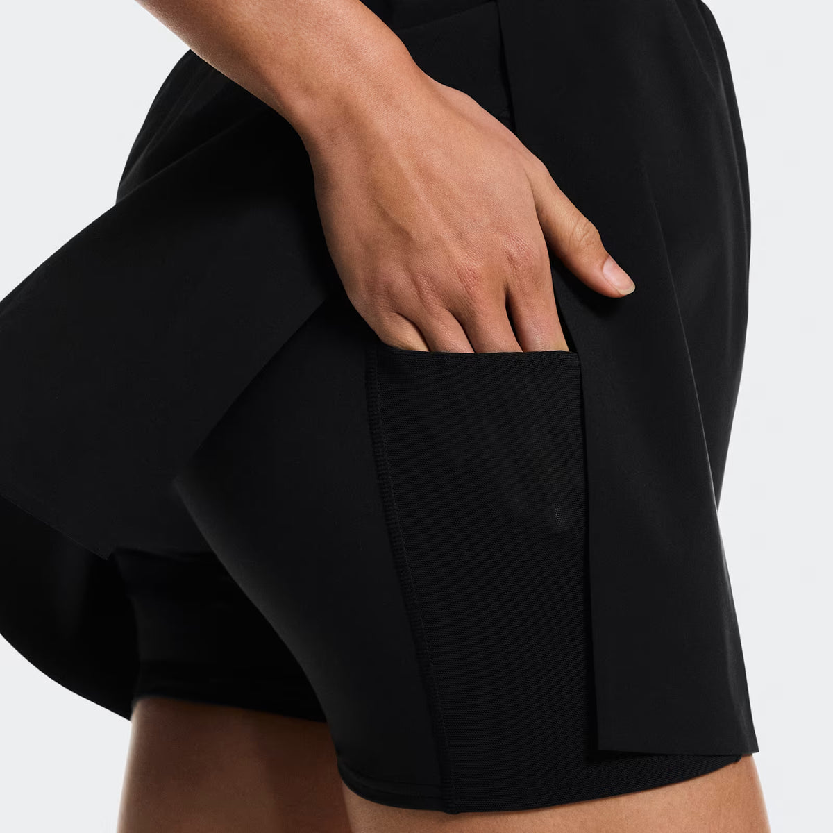 On Court Dress Split Black (Women'S)
