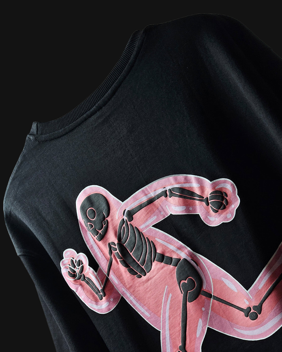 BLACK BUBBLE GUM MAN T-SHIRT