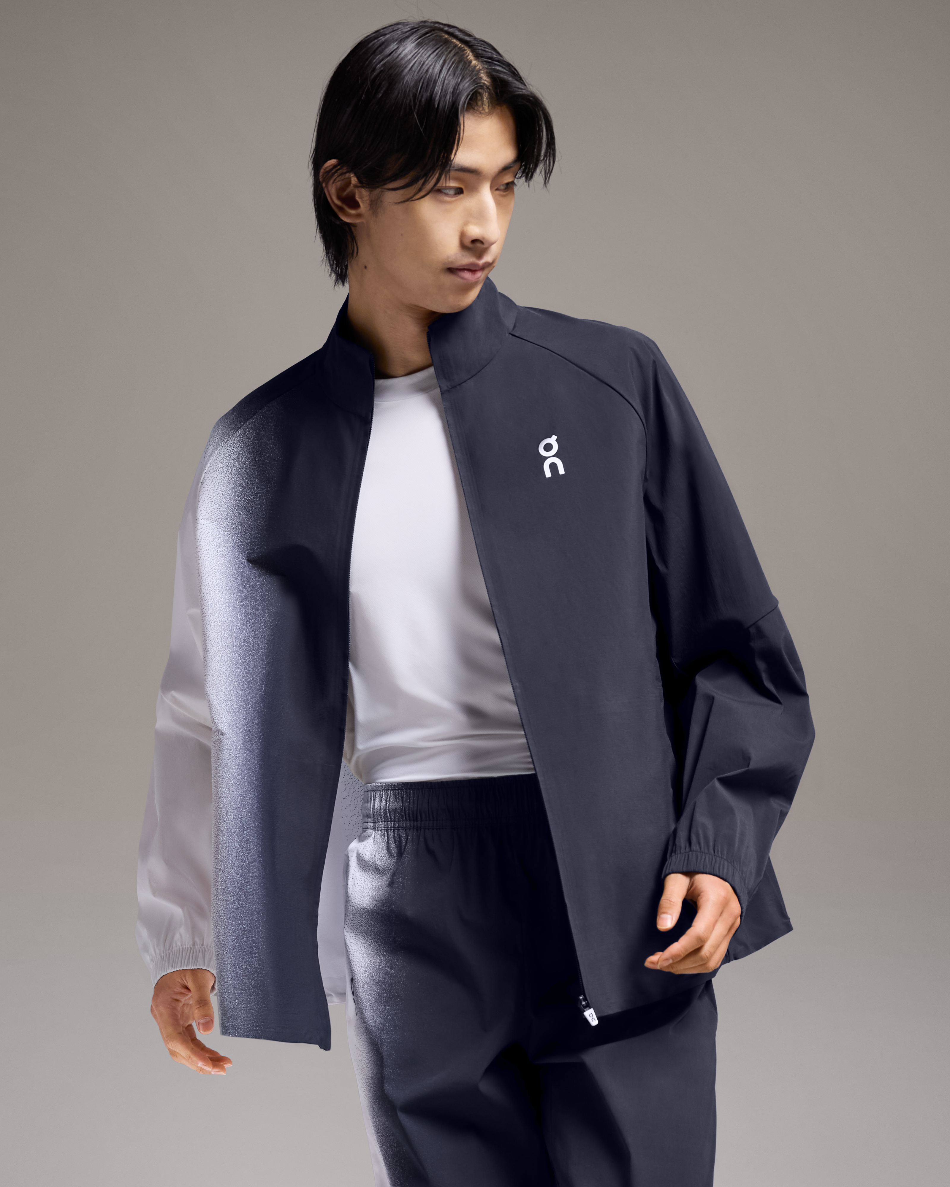 On Court Track Jacket Black | White