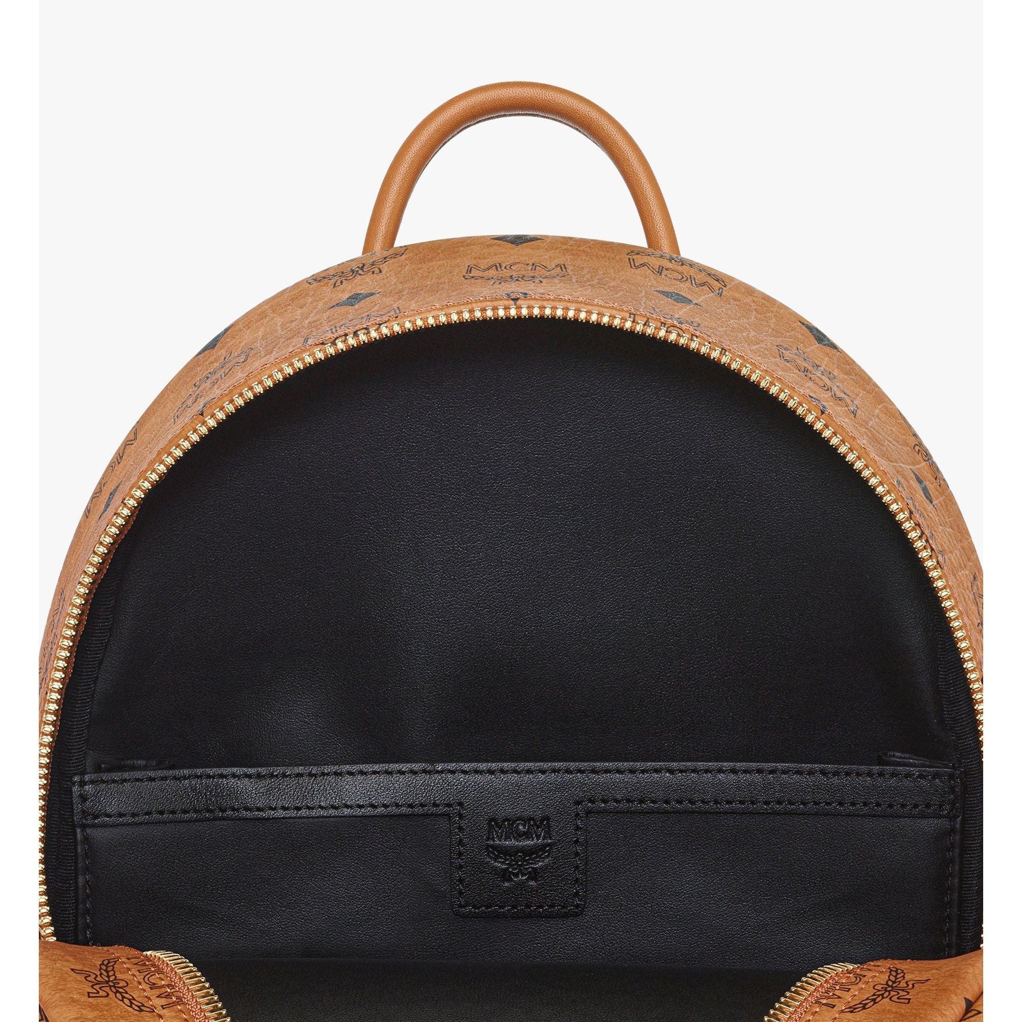 MCM Stark Side Studs Backpack in Visetos