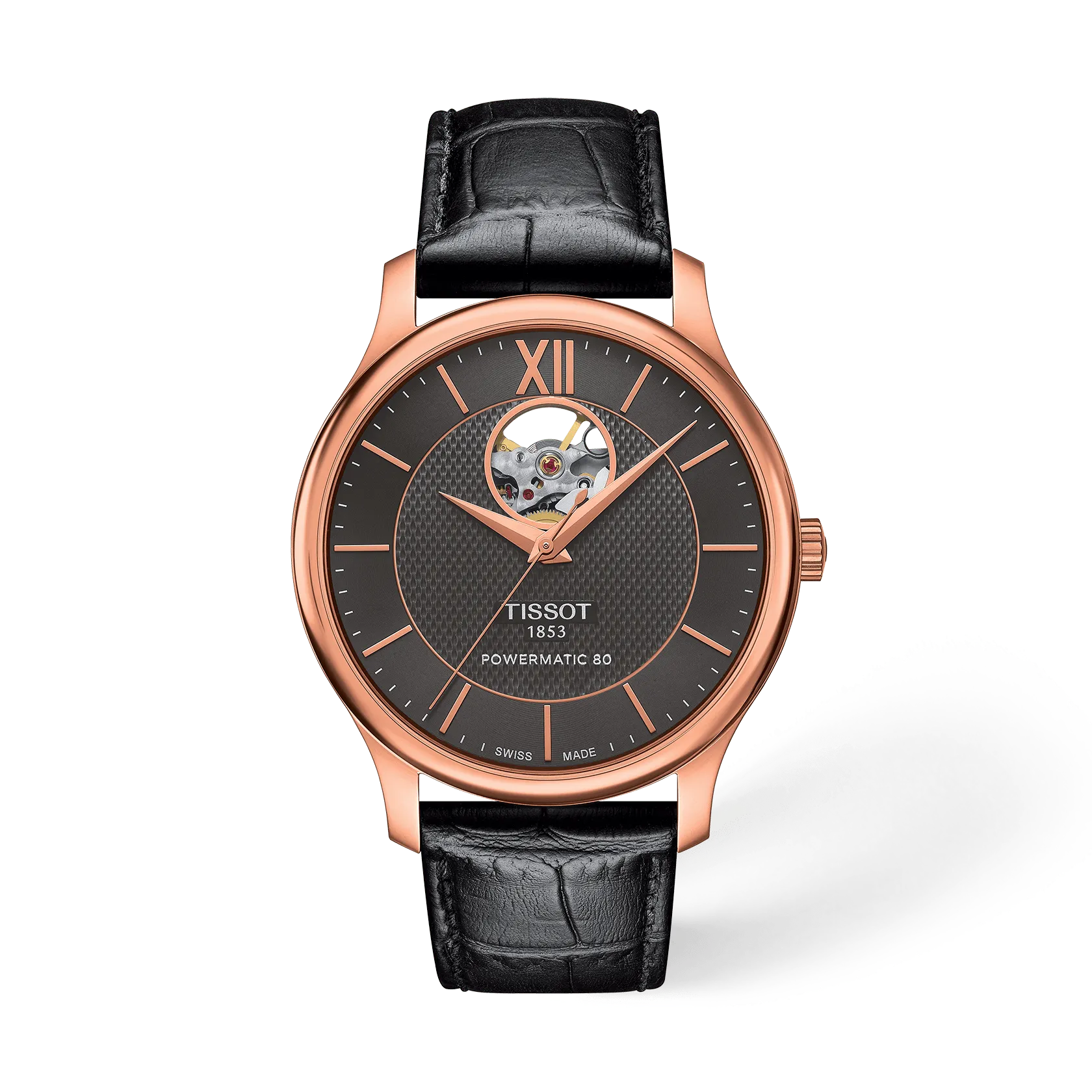 Seiko Tissot Tradition Open Heart 40Mm T0639073606800