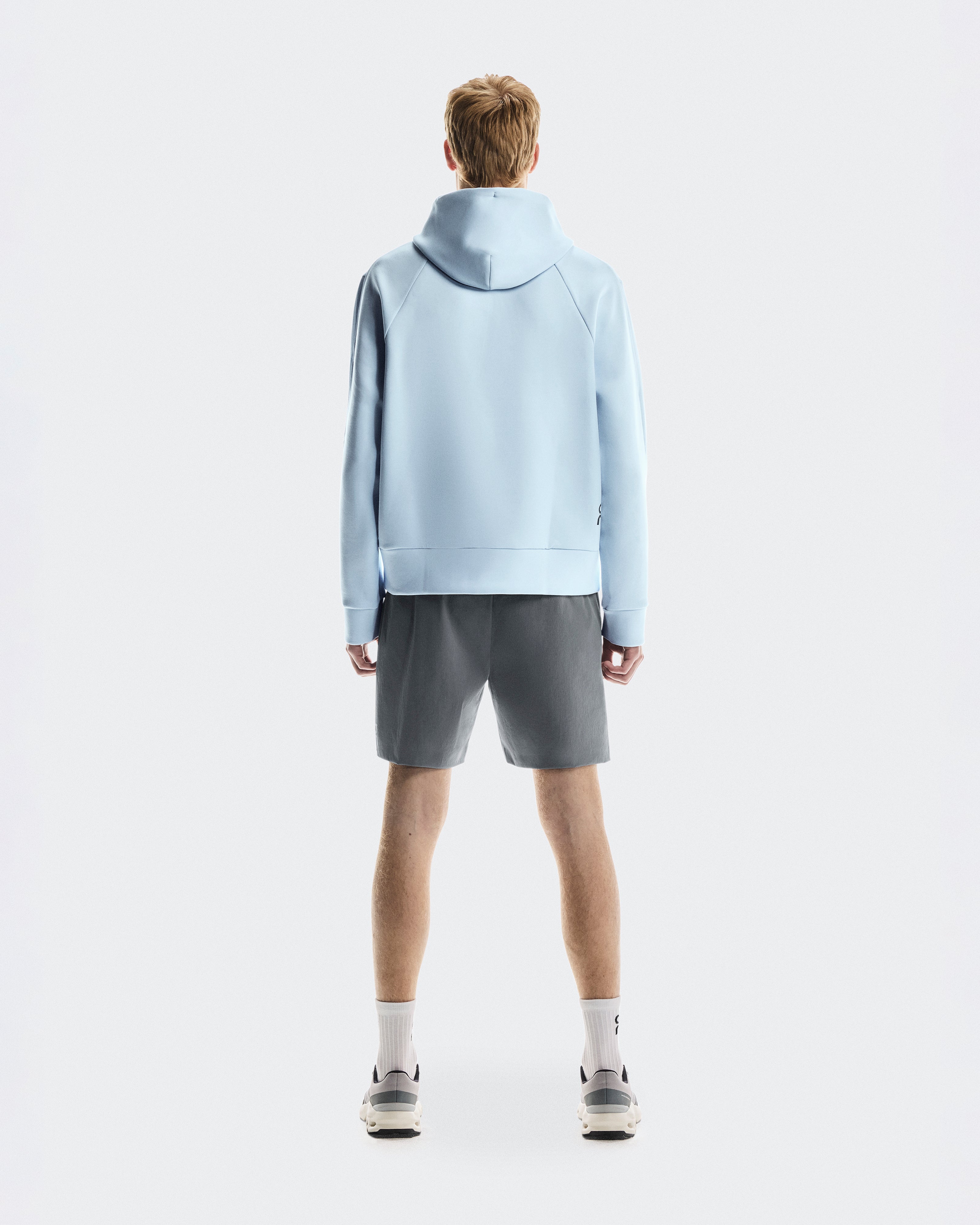 On Focus Tech Hoodie Arctic