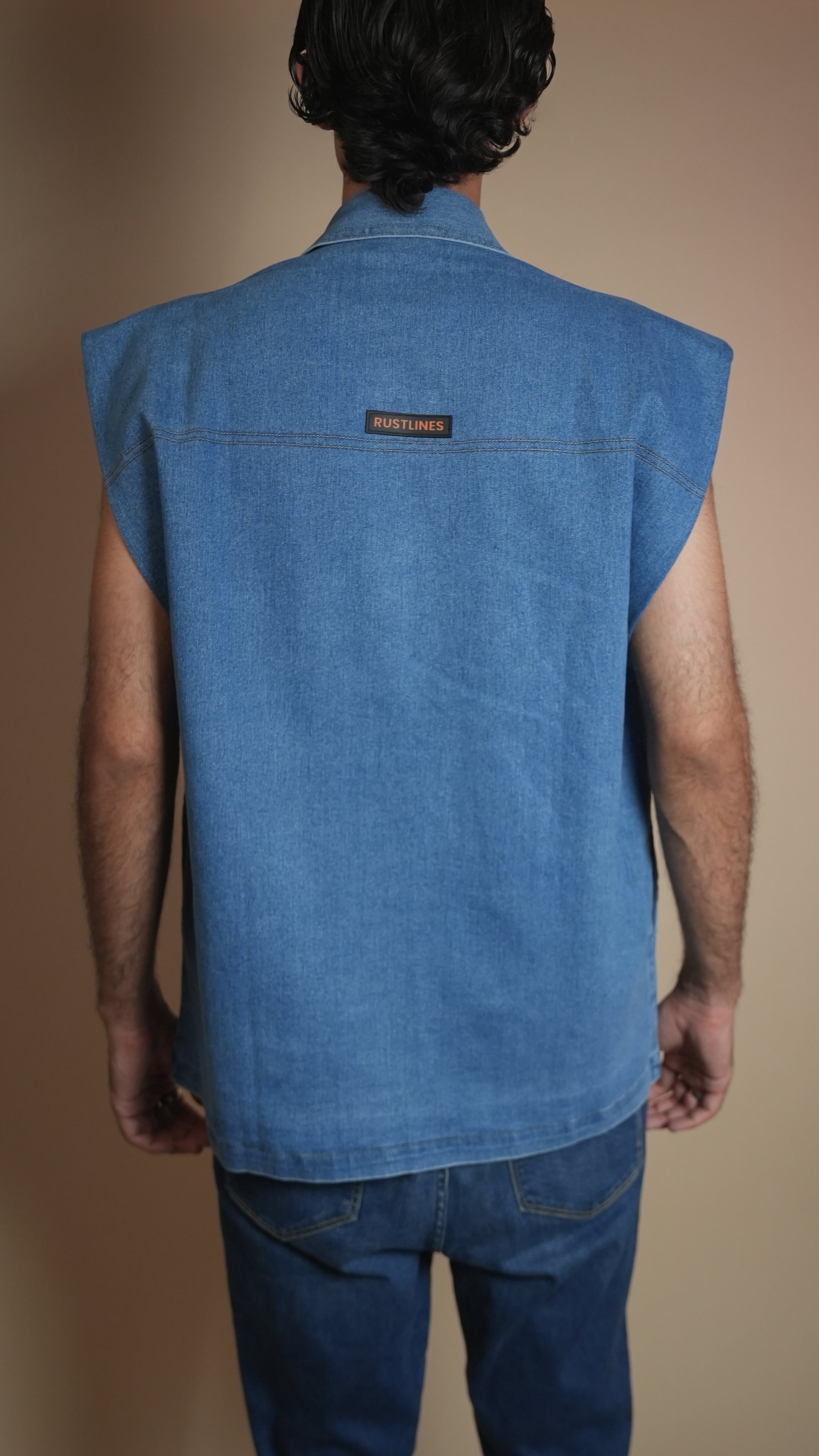 PADDED DENIM MEN'S JACKET