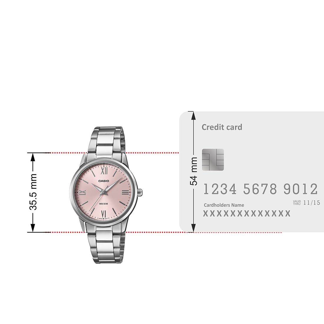 Casio Enticer Ladies LTP 1303DD 4AVDF A2477