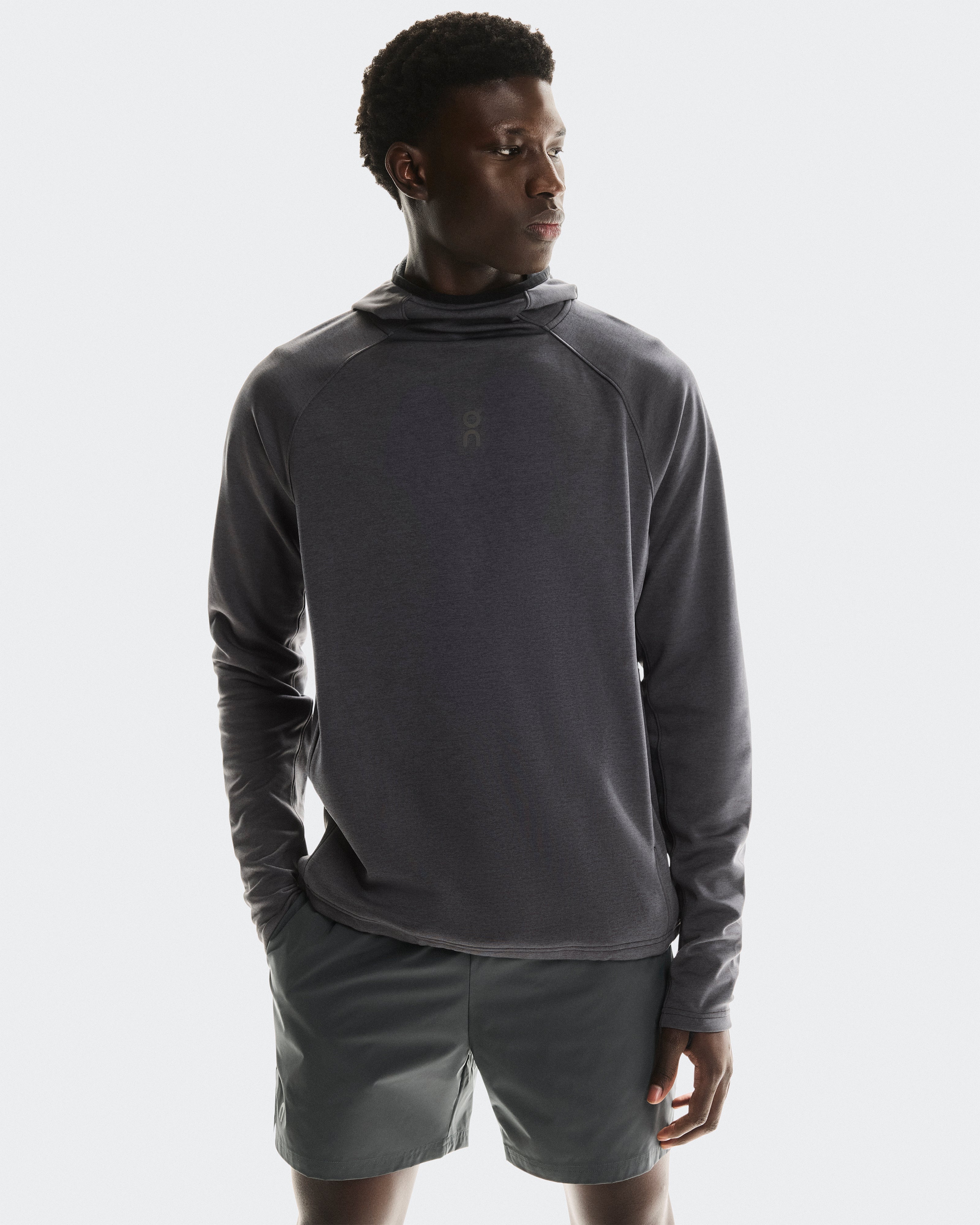 On Trek Hoodie Graphite