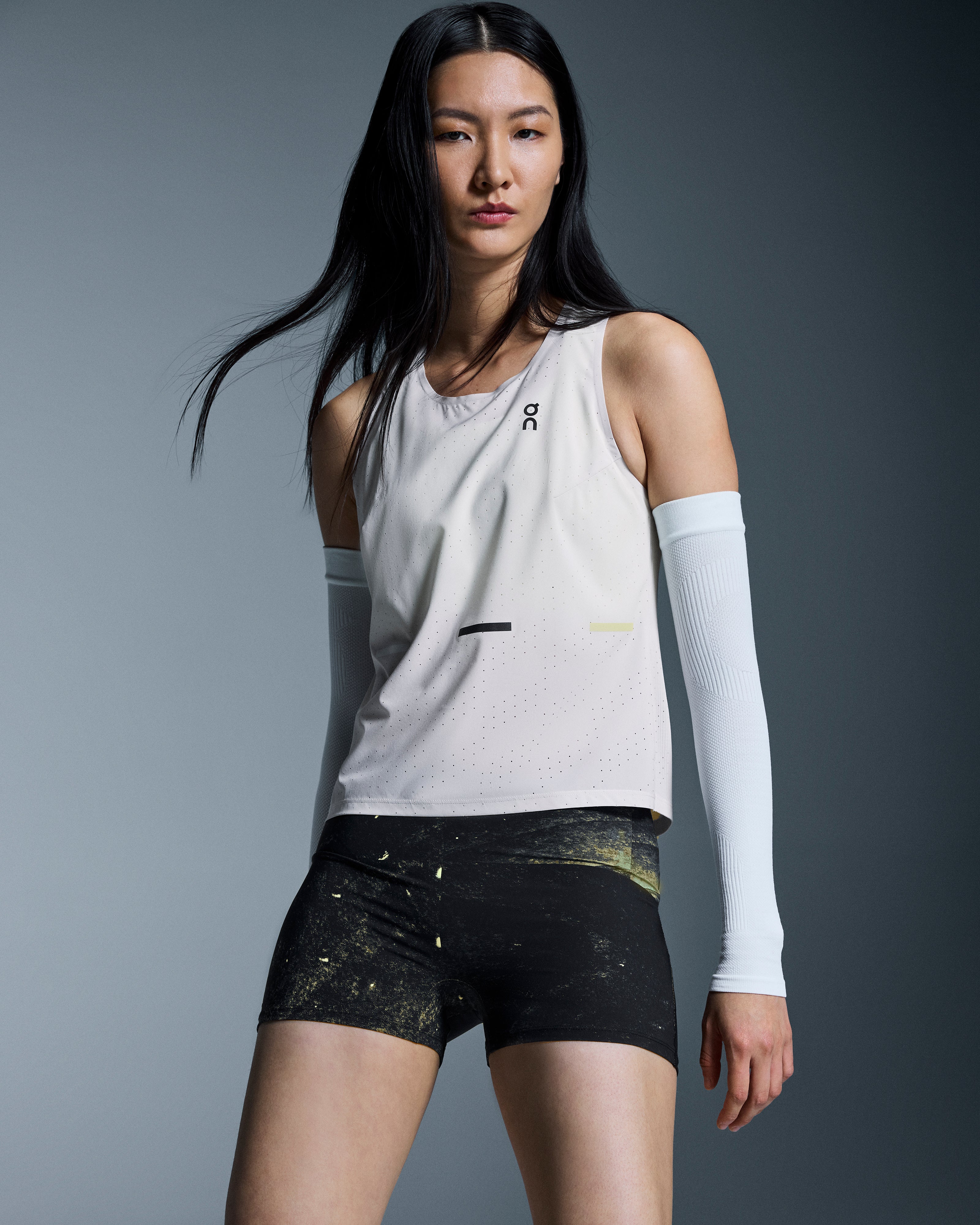 On Race Singlet Silver (Women'S)