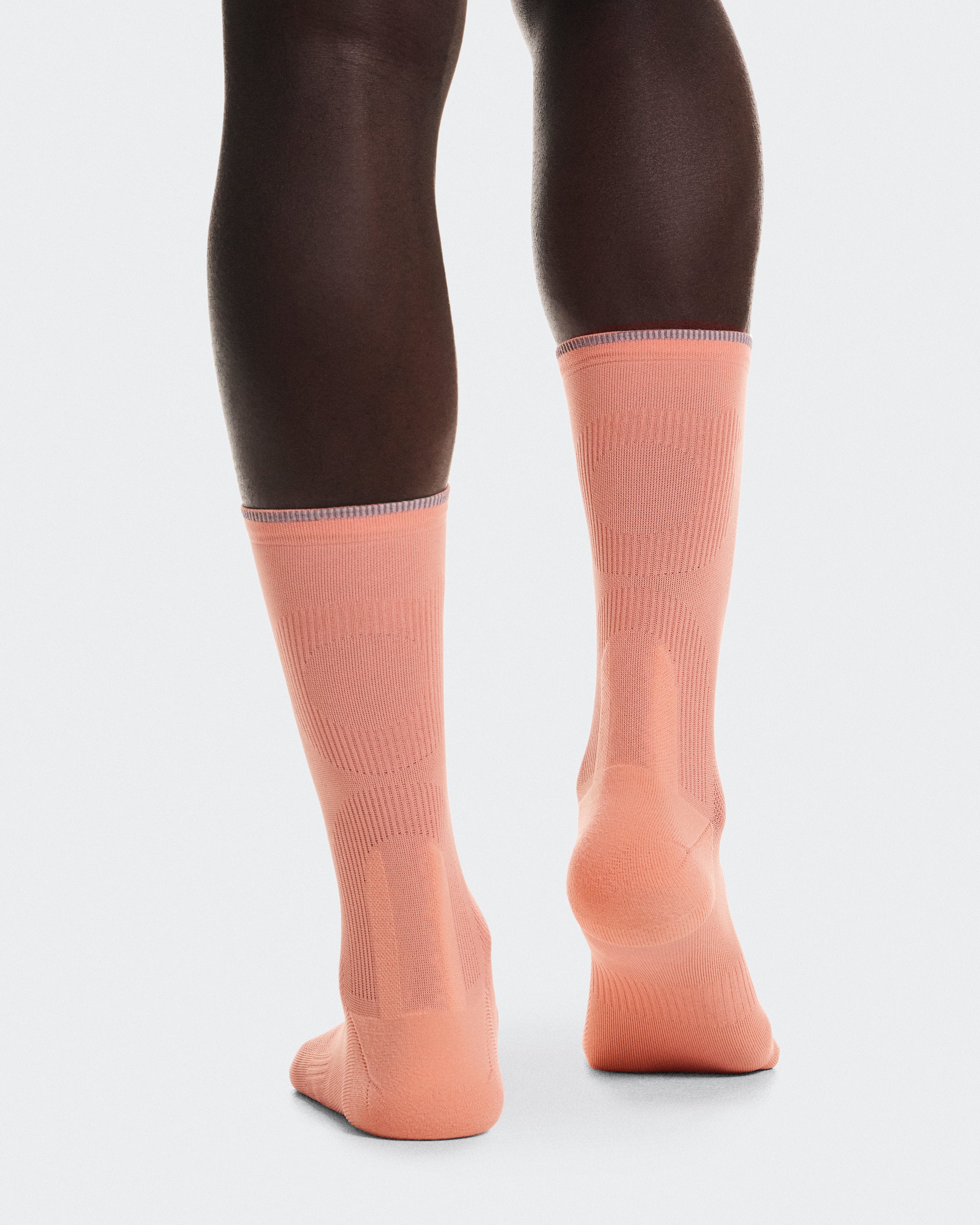 On Elite Run Sock High Sunstone | Reef