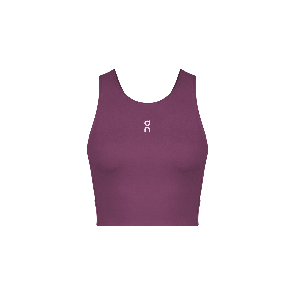 On Court Crop Top Cassis (Women'S)