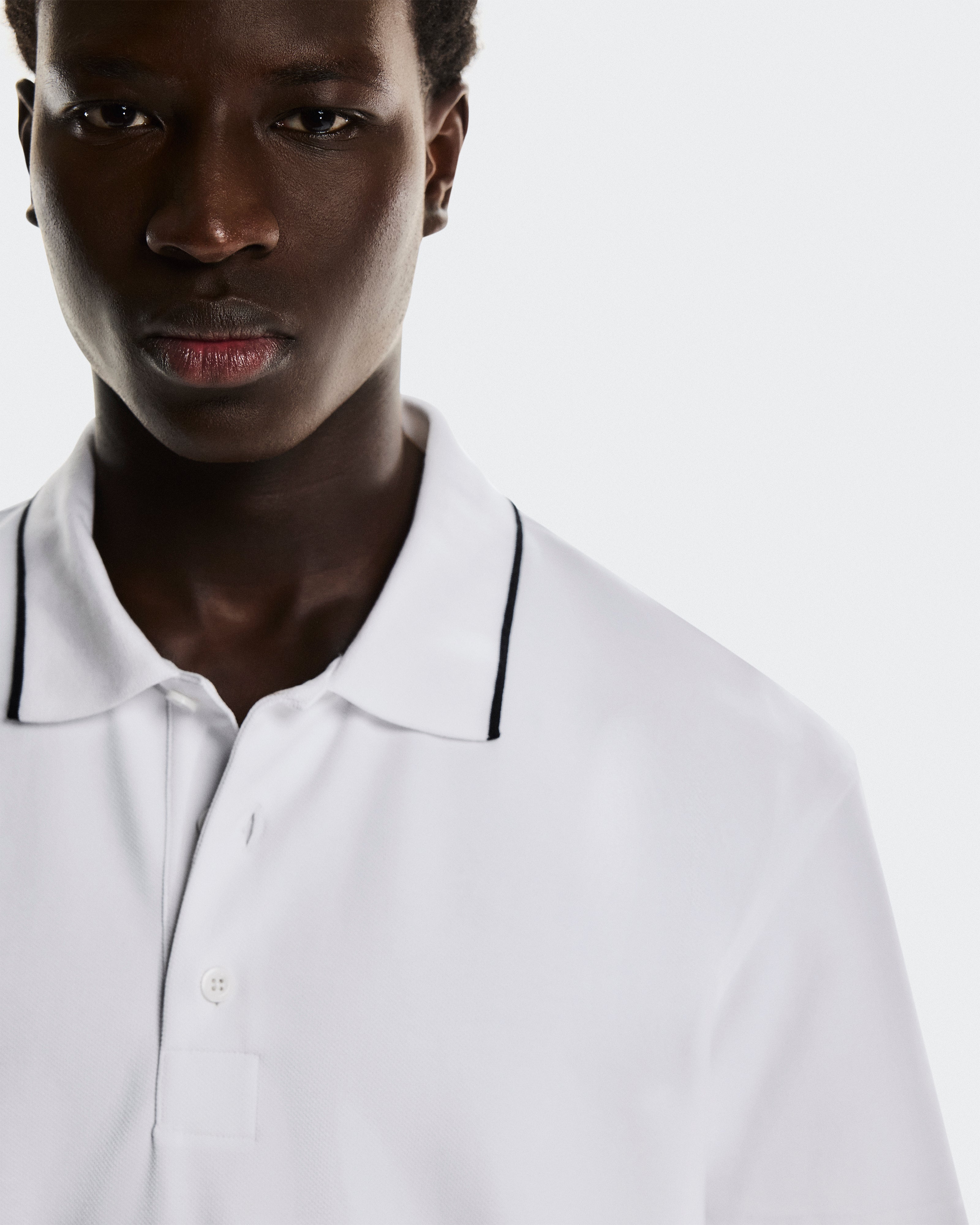 On Courtside Polo White