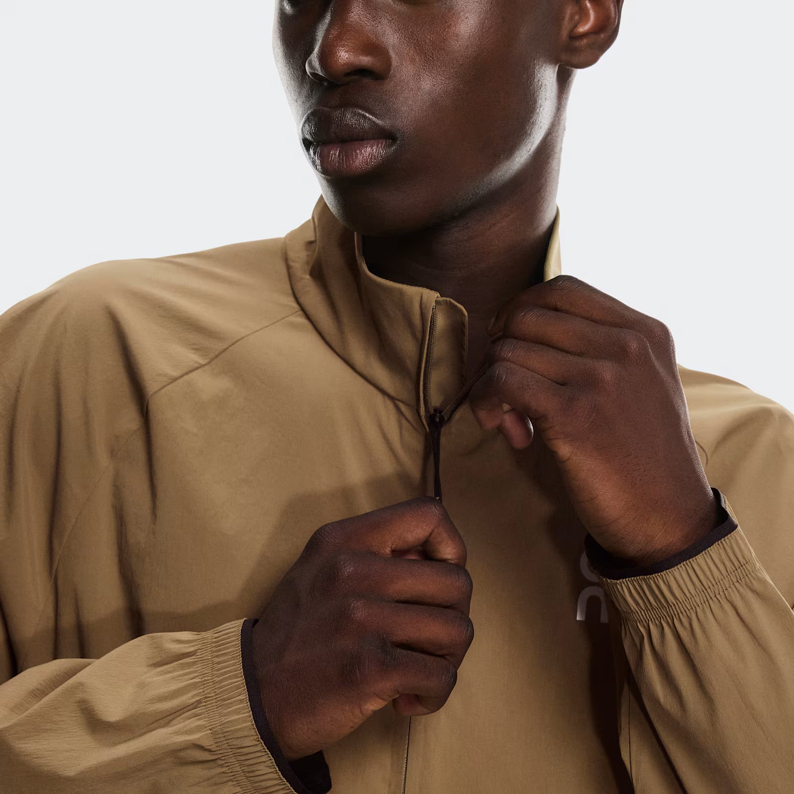 On All-Day 1/2 Zip Jacket Nutmeg